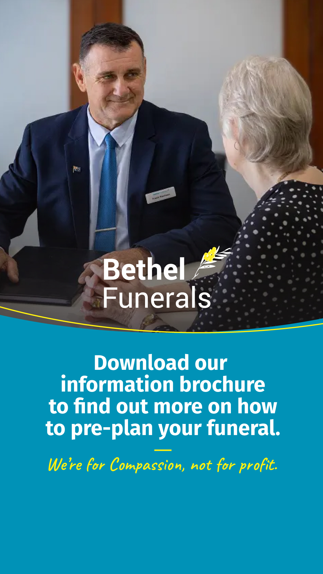 Bethel Funerals Facebook ad from Feb 15, 2026