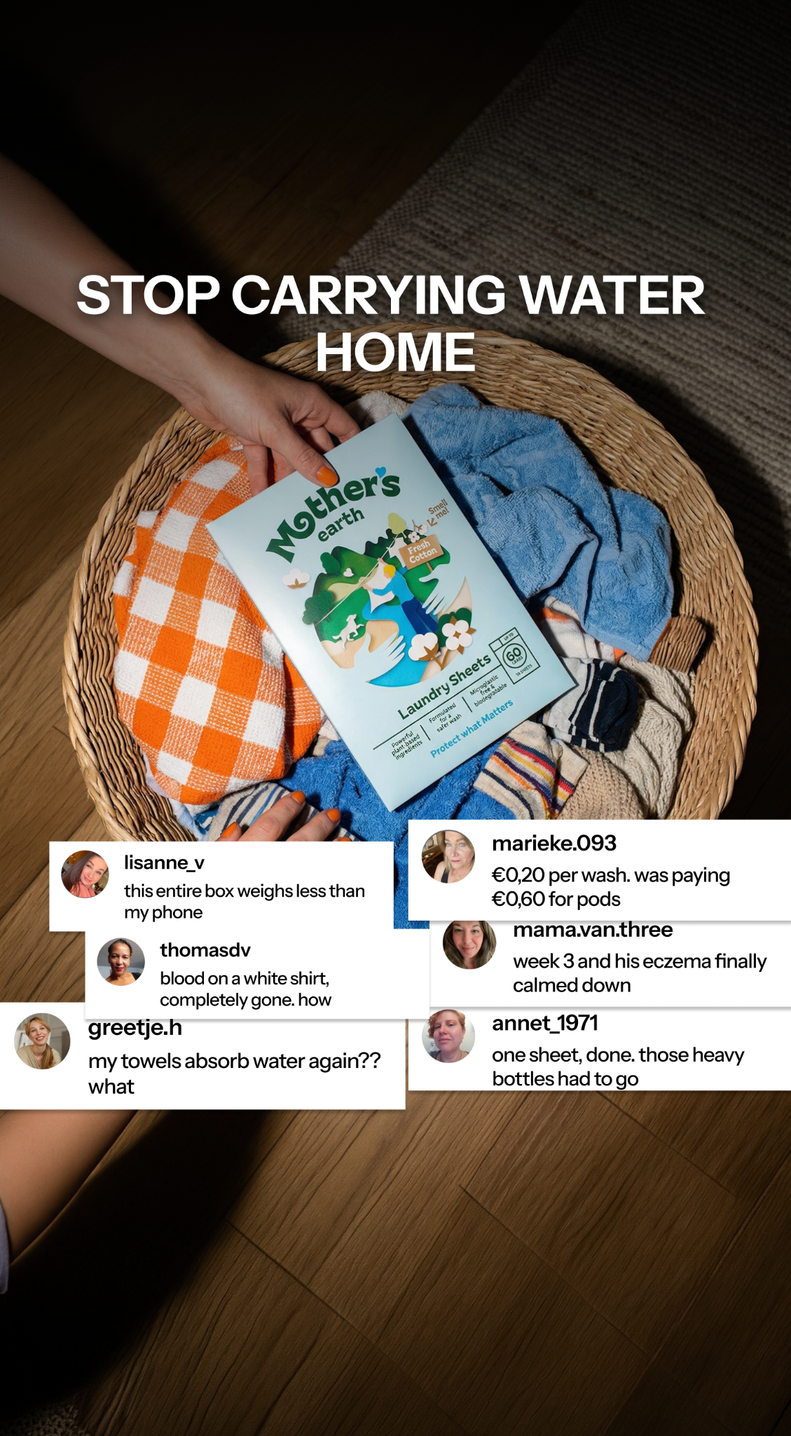 Mothers Earth Facebook ad
