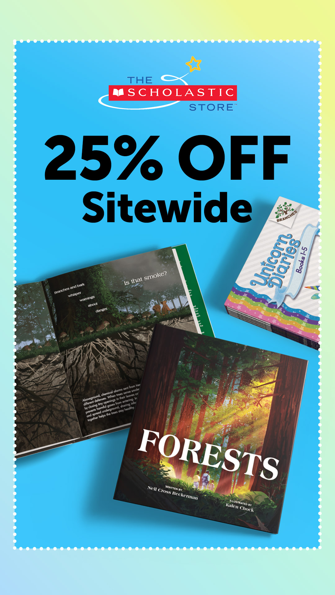 Scholastic Facebook ad