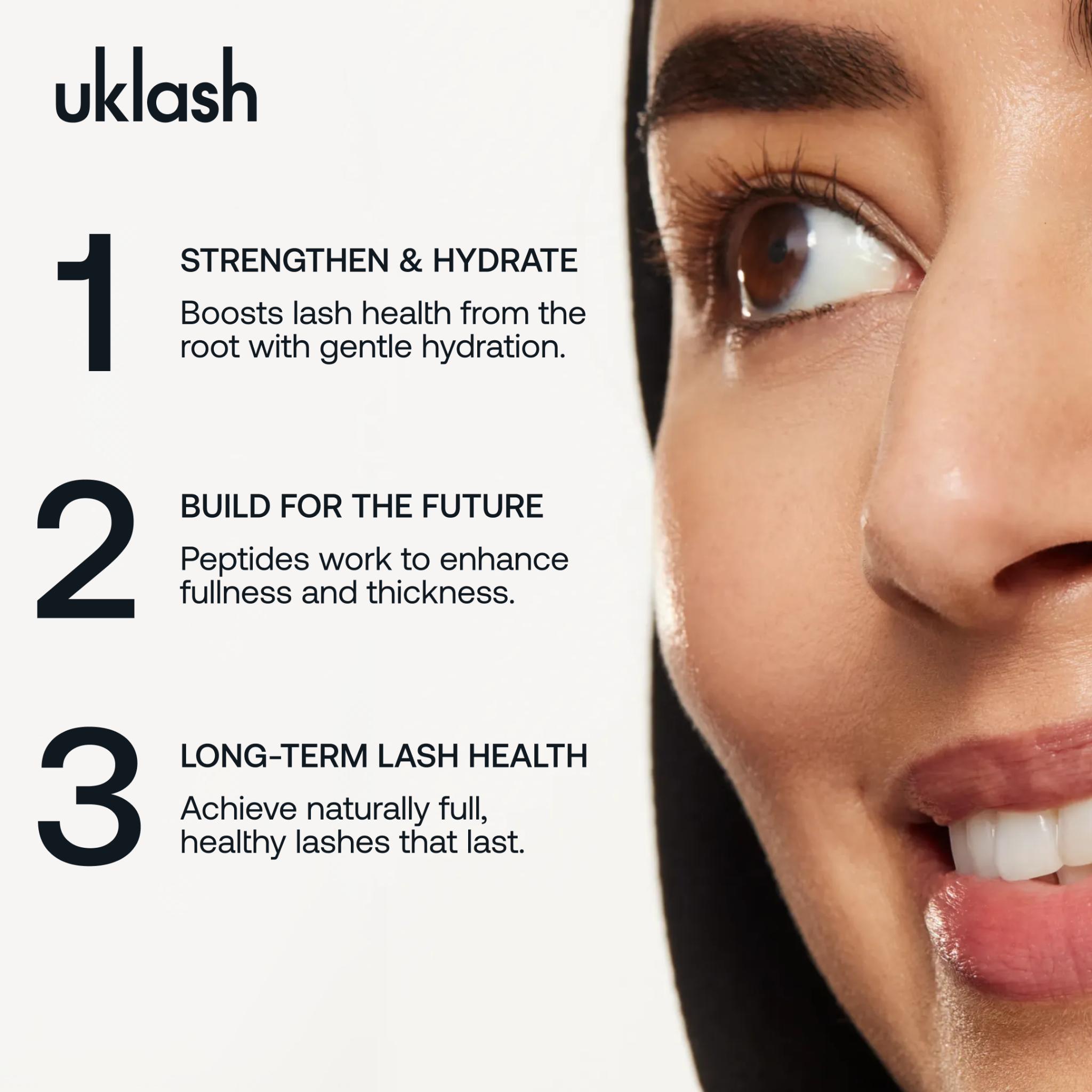 Uklash Facebook ad