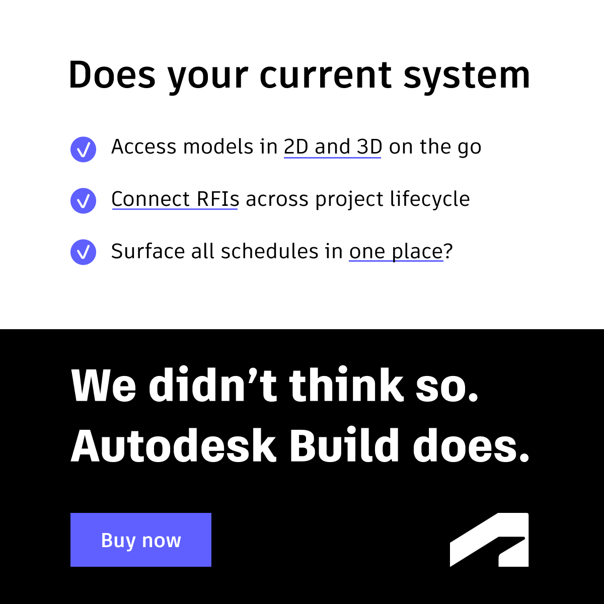Autodesk Construction Cloud Facebook ad