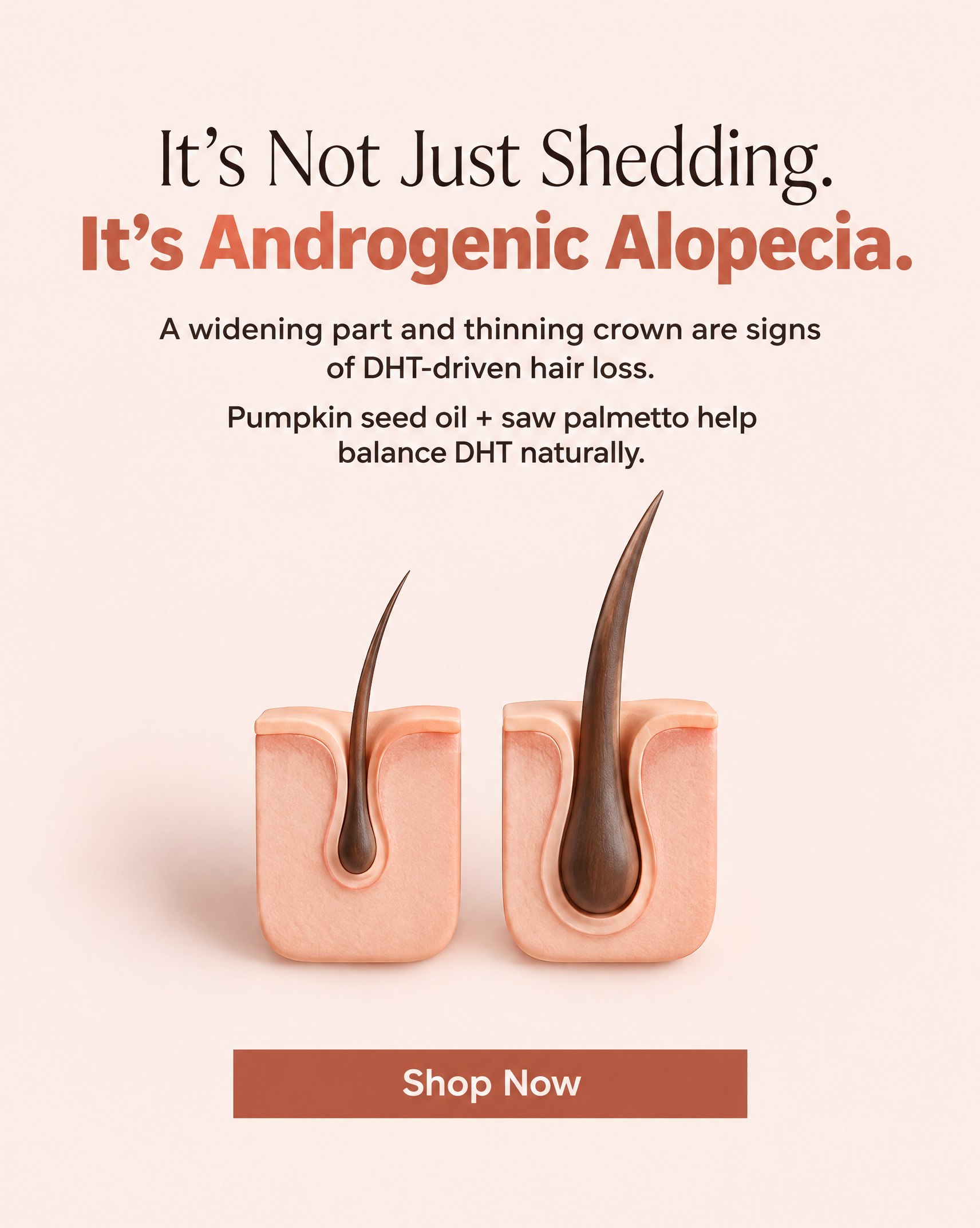 Beauty Reviews Facebook ad: Help Hair Loss Naturally