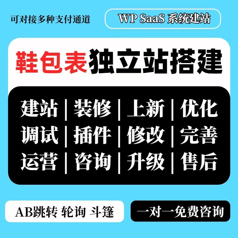 Haabro-1 Facebook ad: 各种网站搭建,wordpress、shopline,shopify ,店匠等等,还有各种功能插件安装