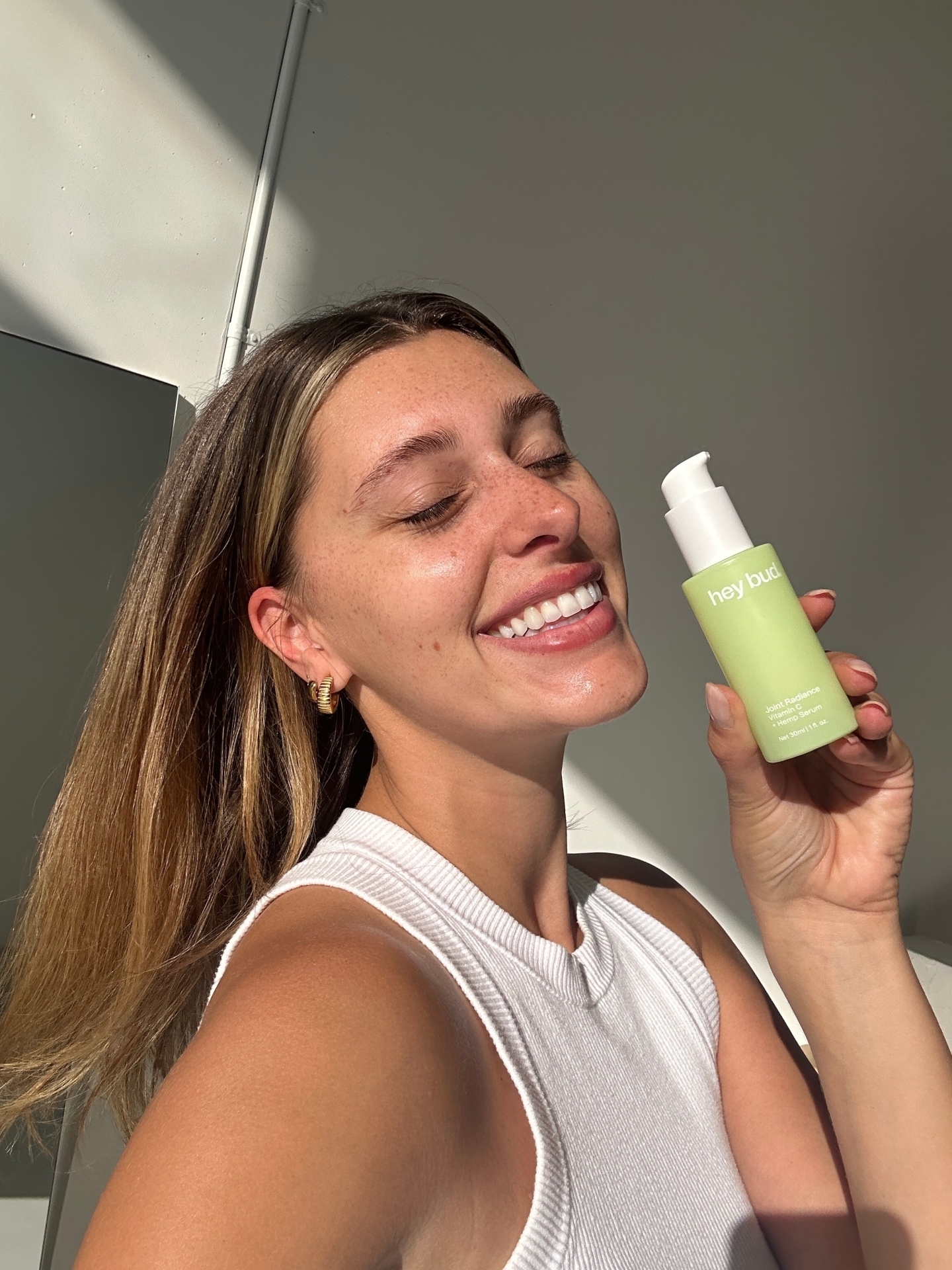Hey Bud Skincare Facebook ad