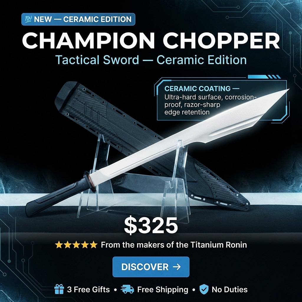 Katana Sword Facebook ad