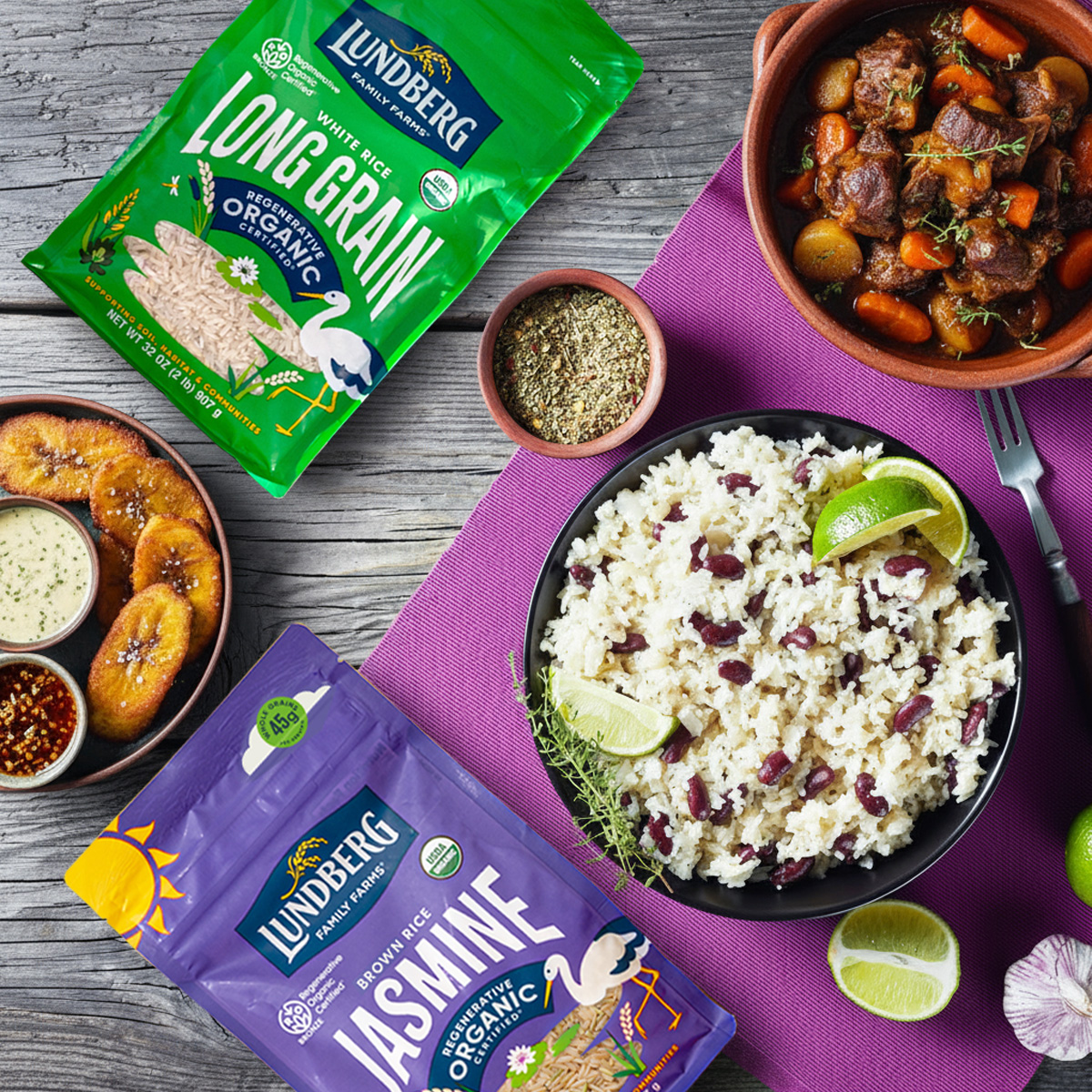 Lundberg Family Farms Facebook ad