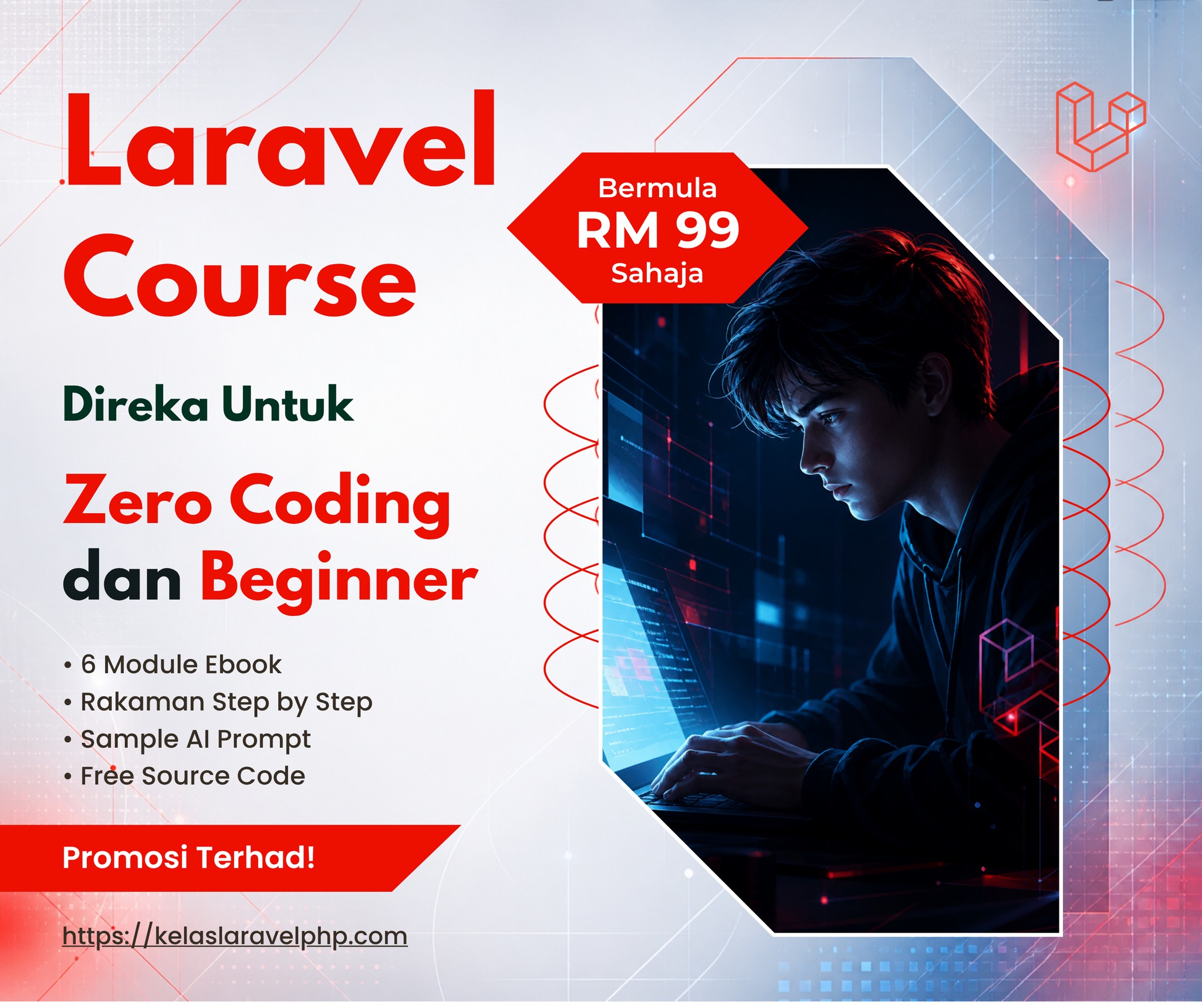 Kelas Laravel PHP Facebook ad: Kelas Laravel PHP untuk Beginner