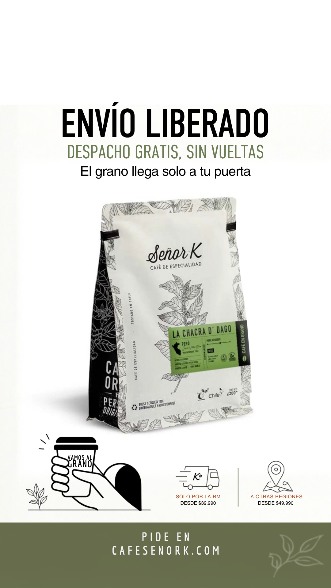 Café Señor K Facebook ad from Jul 24, 2026
