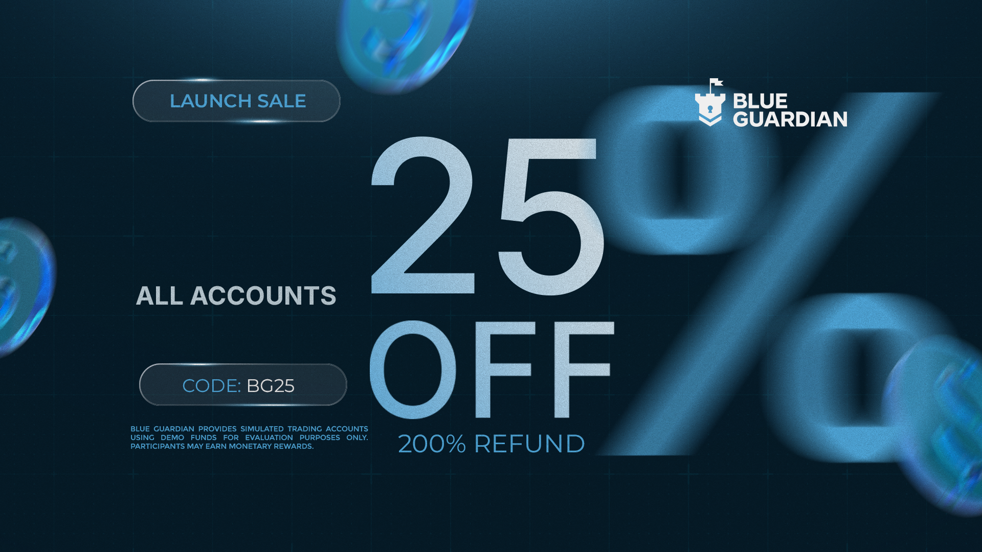 Blue Guardian Futures Facebook ad