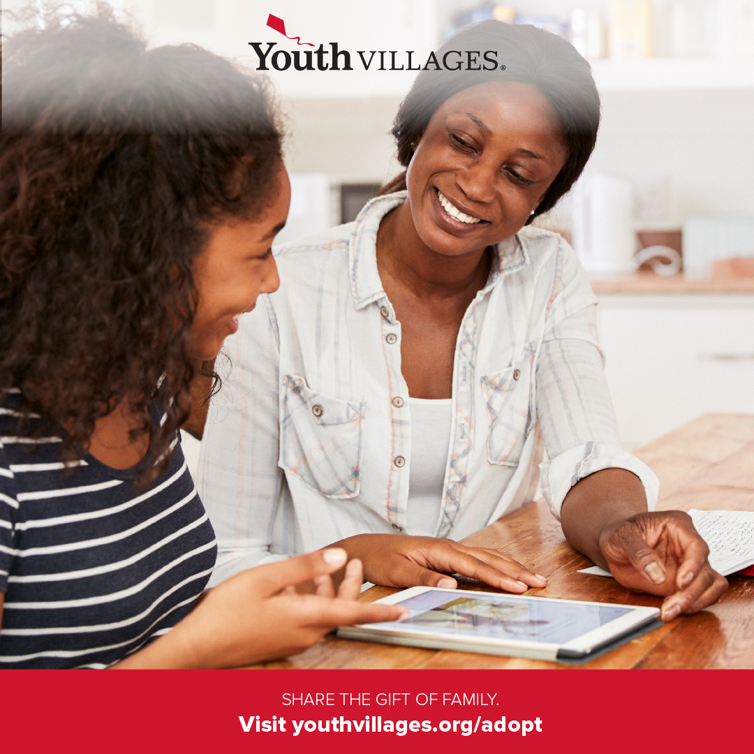 Youth Villages Facebook ad: Share the gift of family.