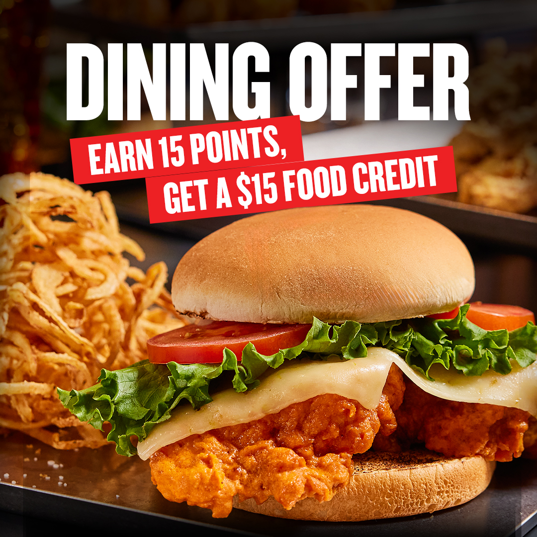 Cherokee Casino Facebook ad: Play, Win, Dine at Cherokee Casino!