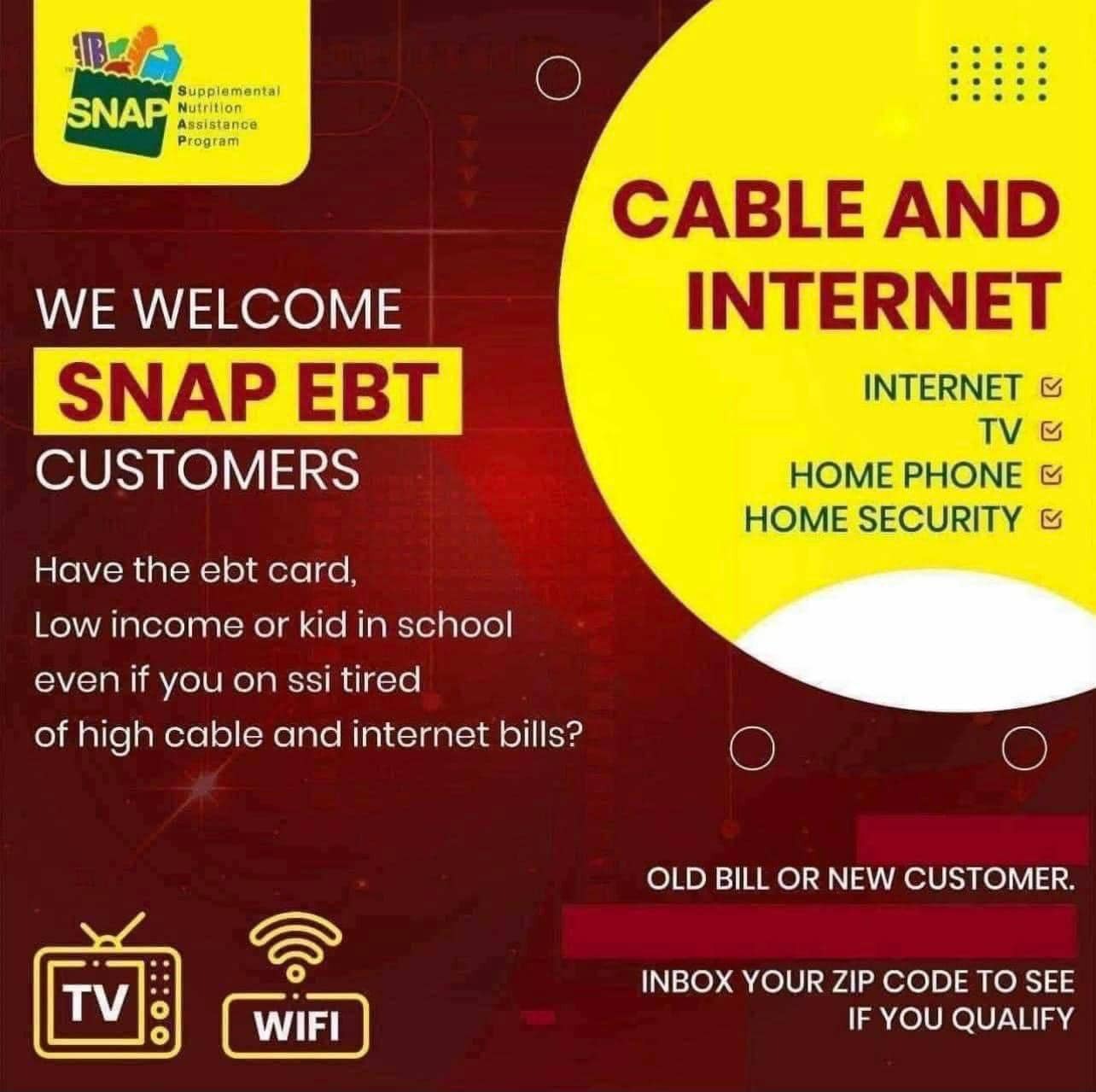 Internet &Cable Authorized Services Facebook ad from Dec 1, 2025