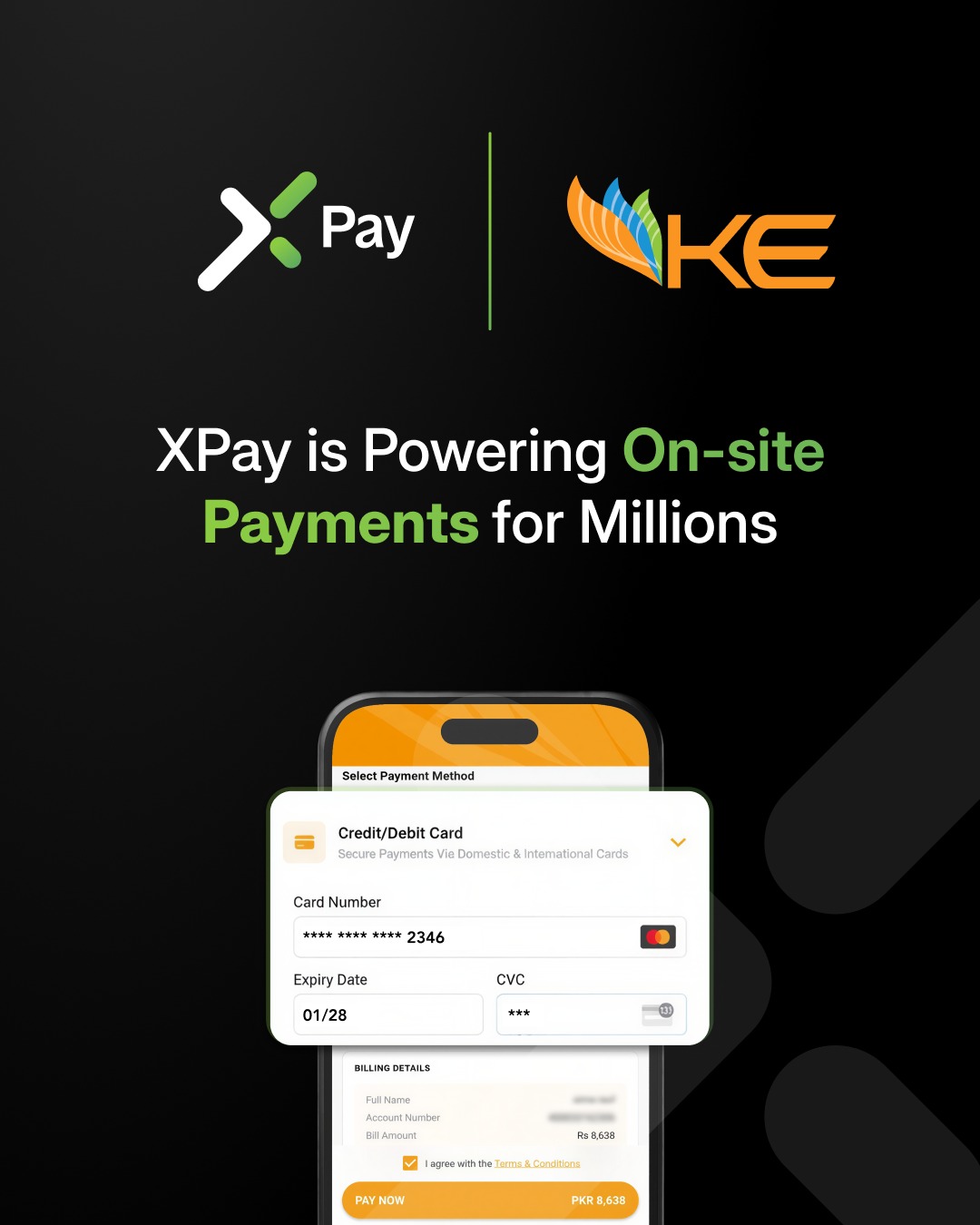 XPay Global Facebook ad: KE × XPay