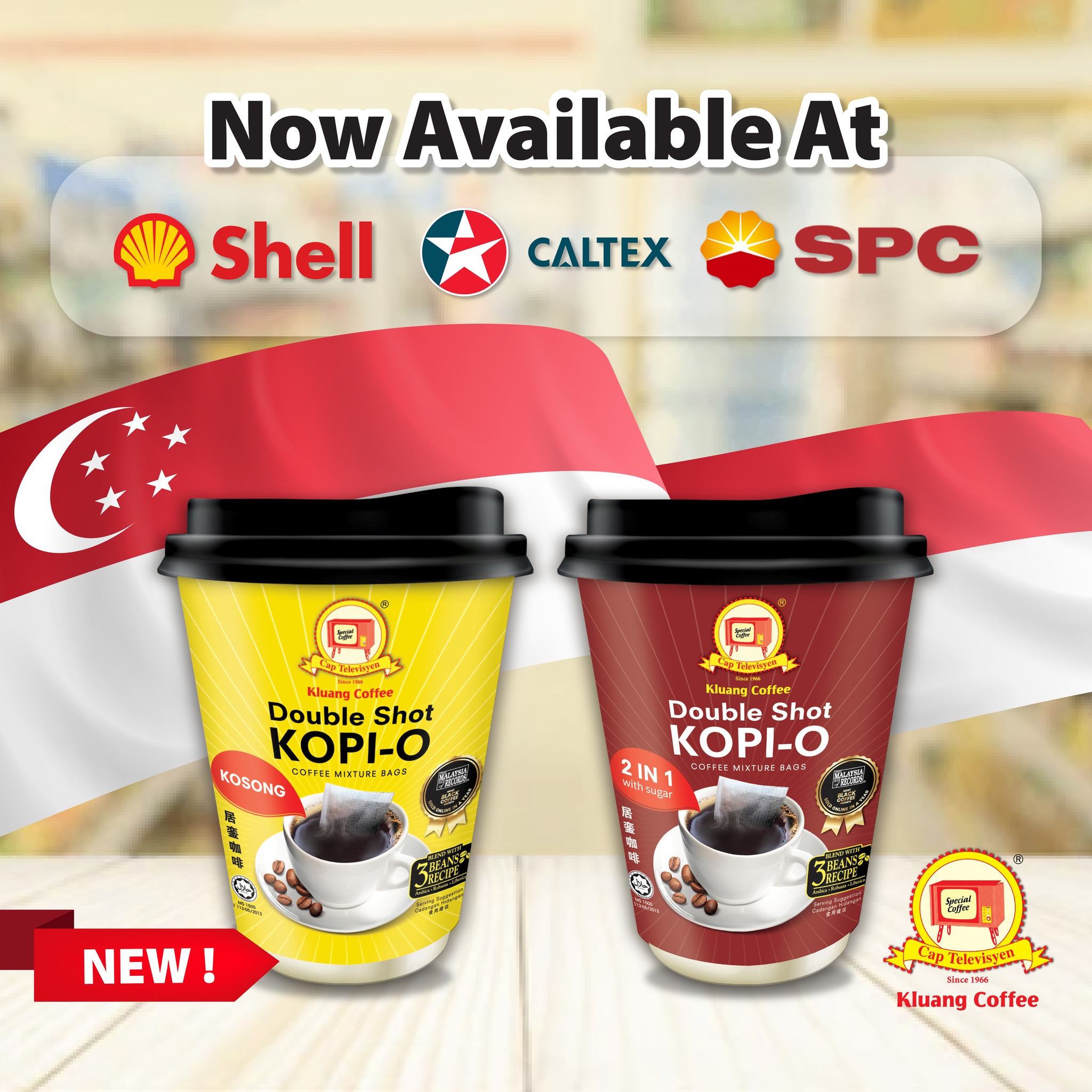 Kluang Coffee Cap Televisyen Facebook ad
