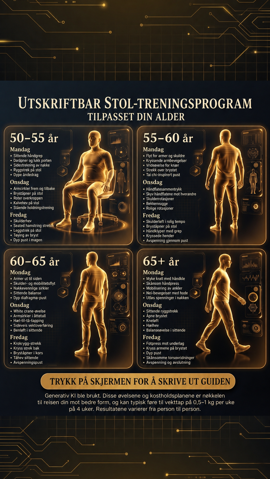 Mike's Strength Challenge Facebook ad