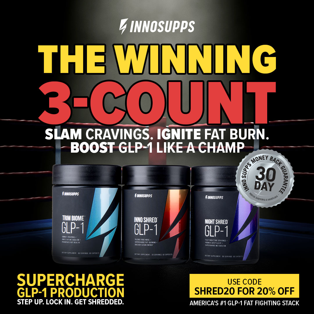 Inno Supps Inno Shred Facebook ad