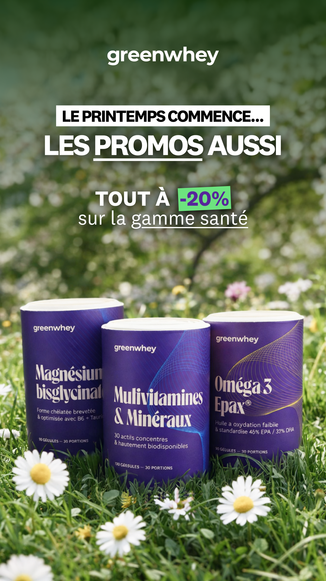 greenwhey Facebook ad