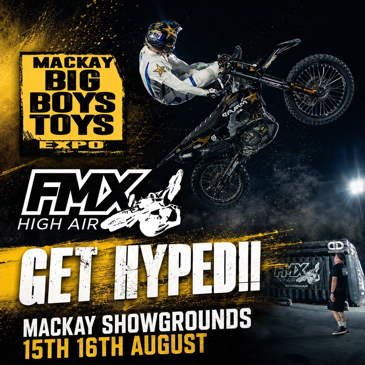 Big Boys Toys Expo Facebook ad: Mackay Big Boys Toys Expo