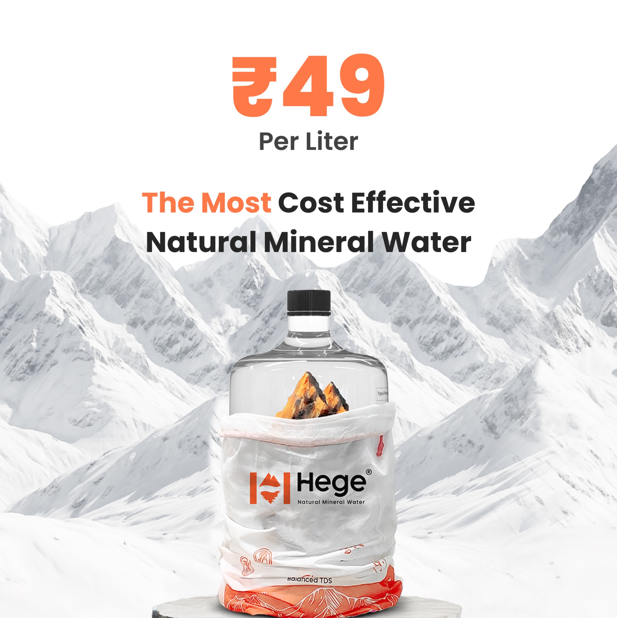 Natural HEGE Facebook ad