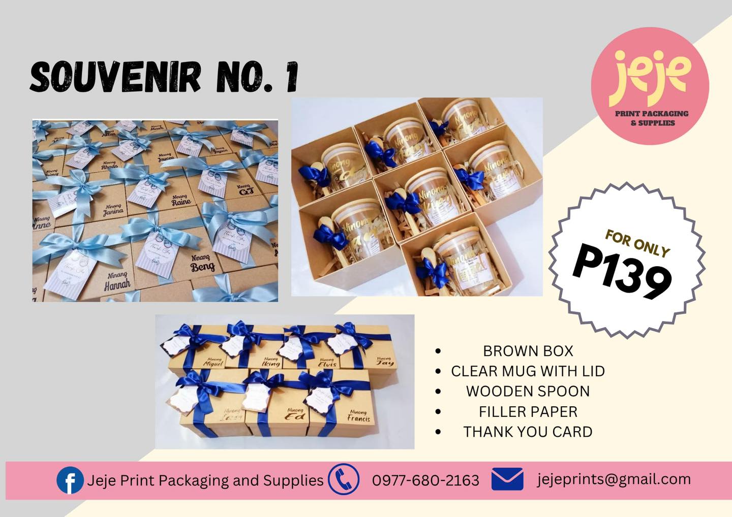 Jeje Print Packaging and Supplies Facebook ad