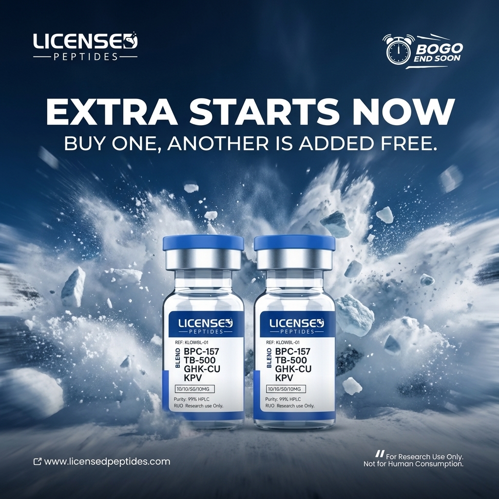 LicensedPeptides Facebook ad