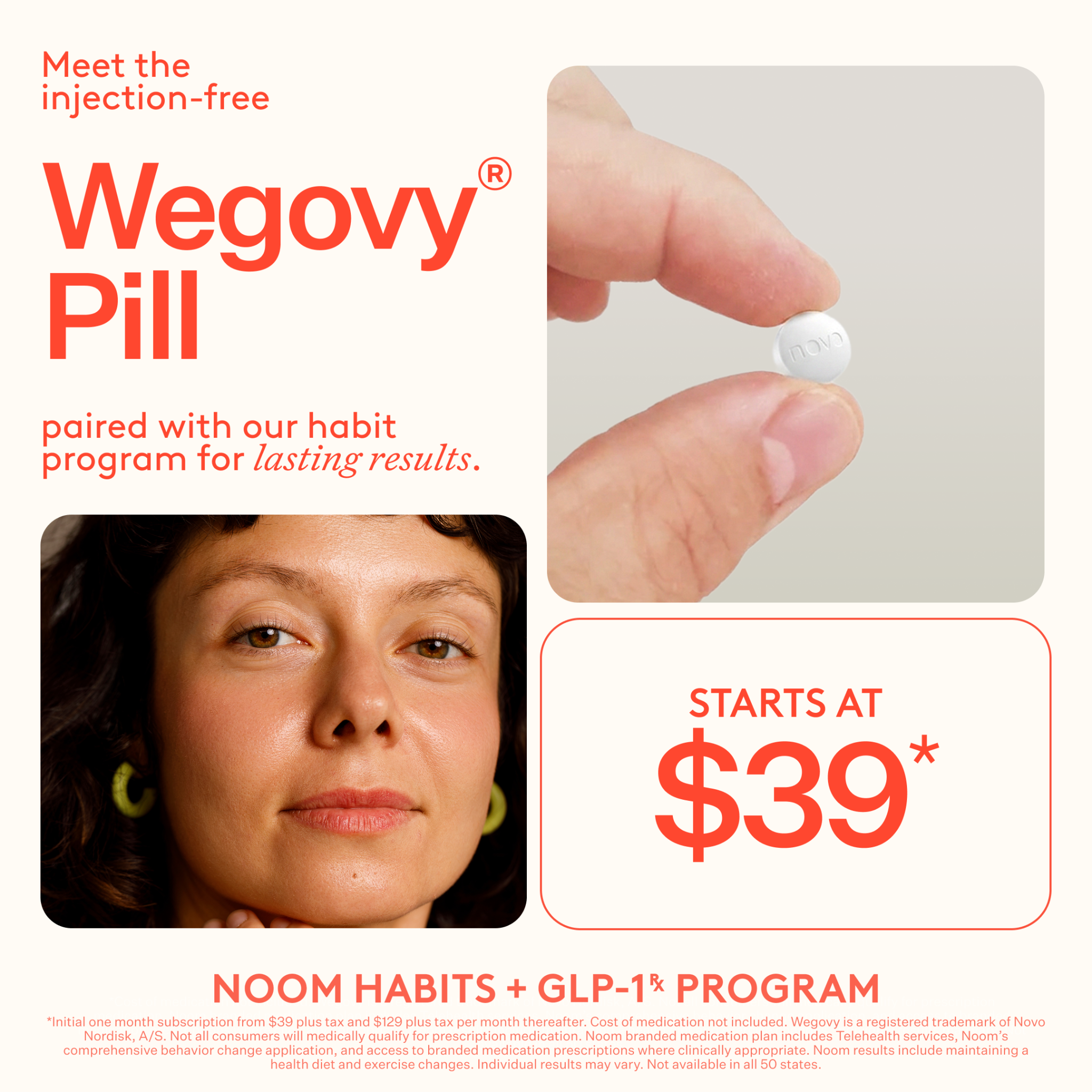 Noom Facebook ad: Weight loss reimagined