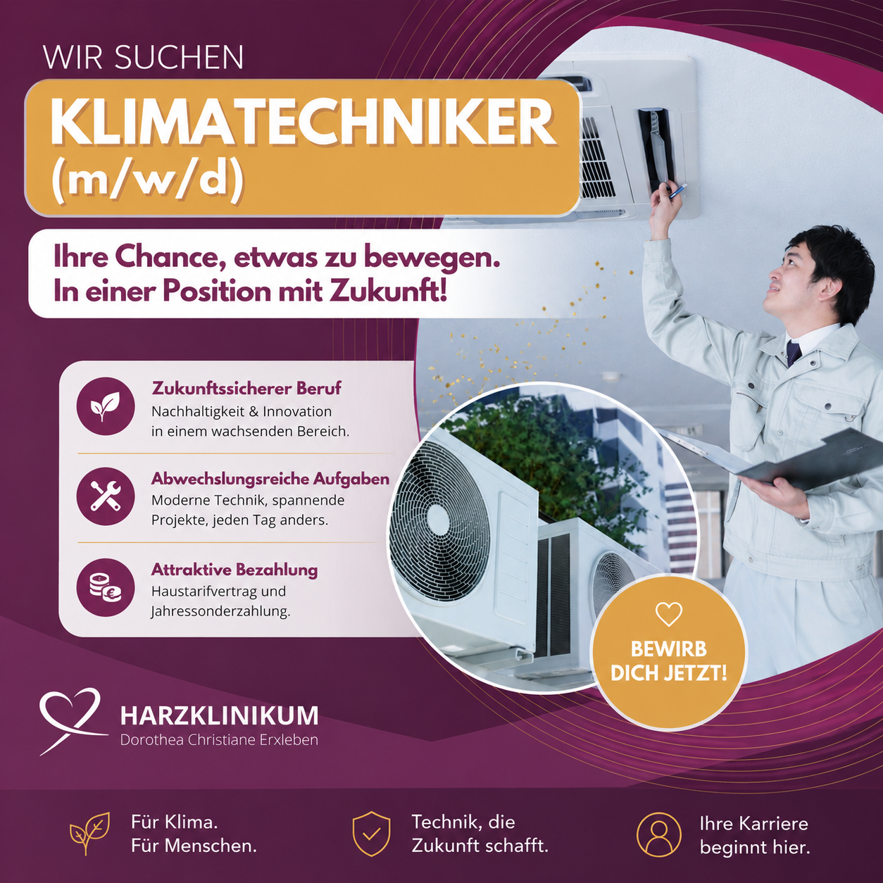 Social Media Ads Facebook ad: Technik, die Menschen spüren.