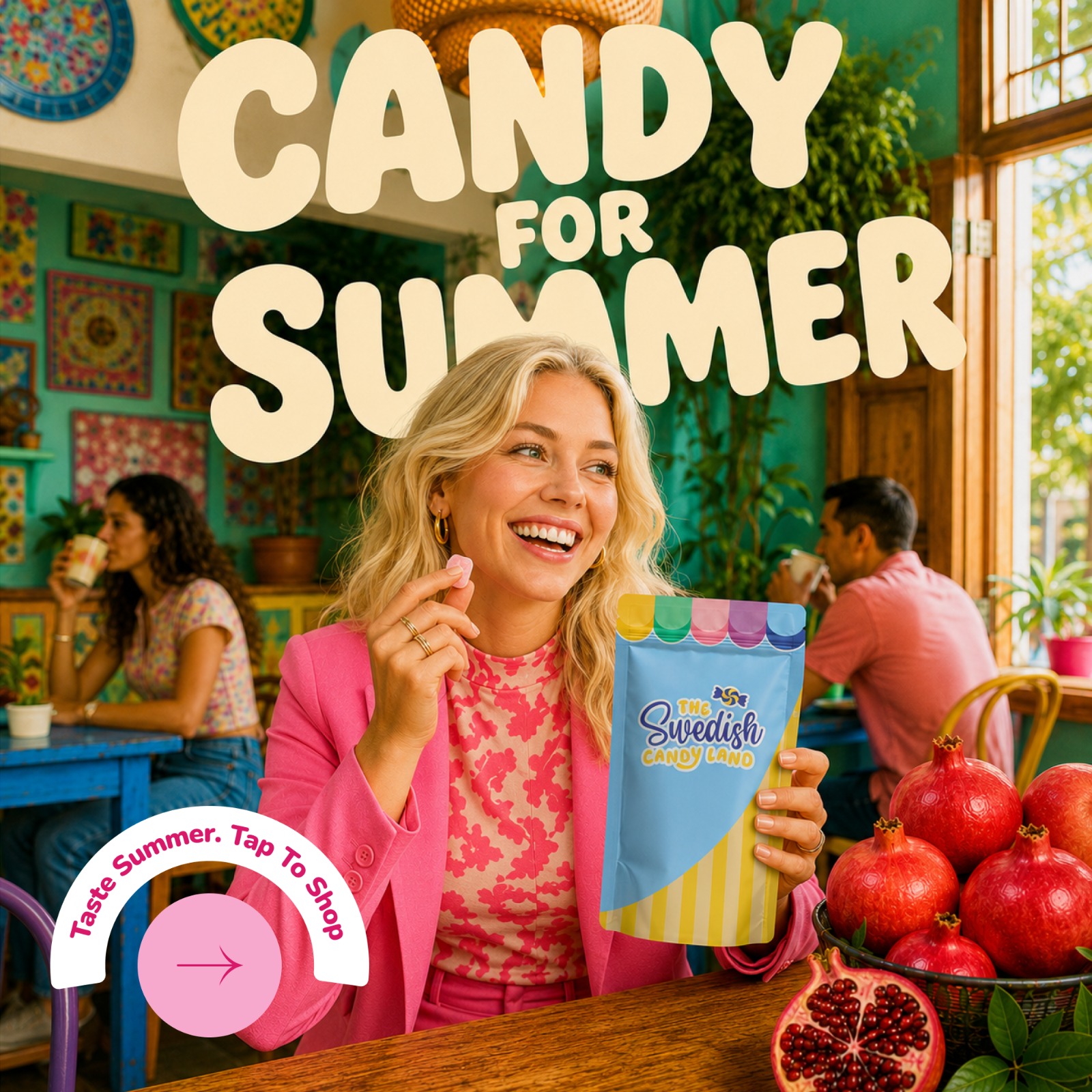 Swedish Candy Land Facebook ad