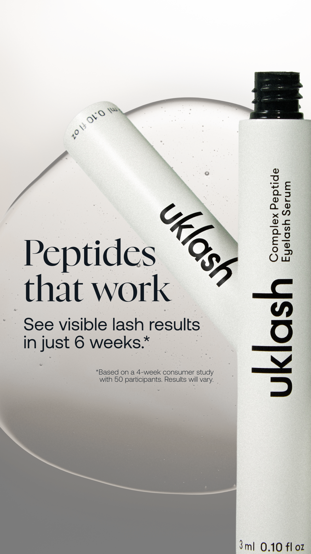 Uklash Facebook ad from Mar 20, 2026