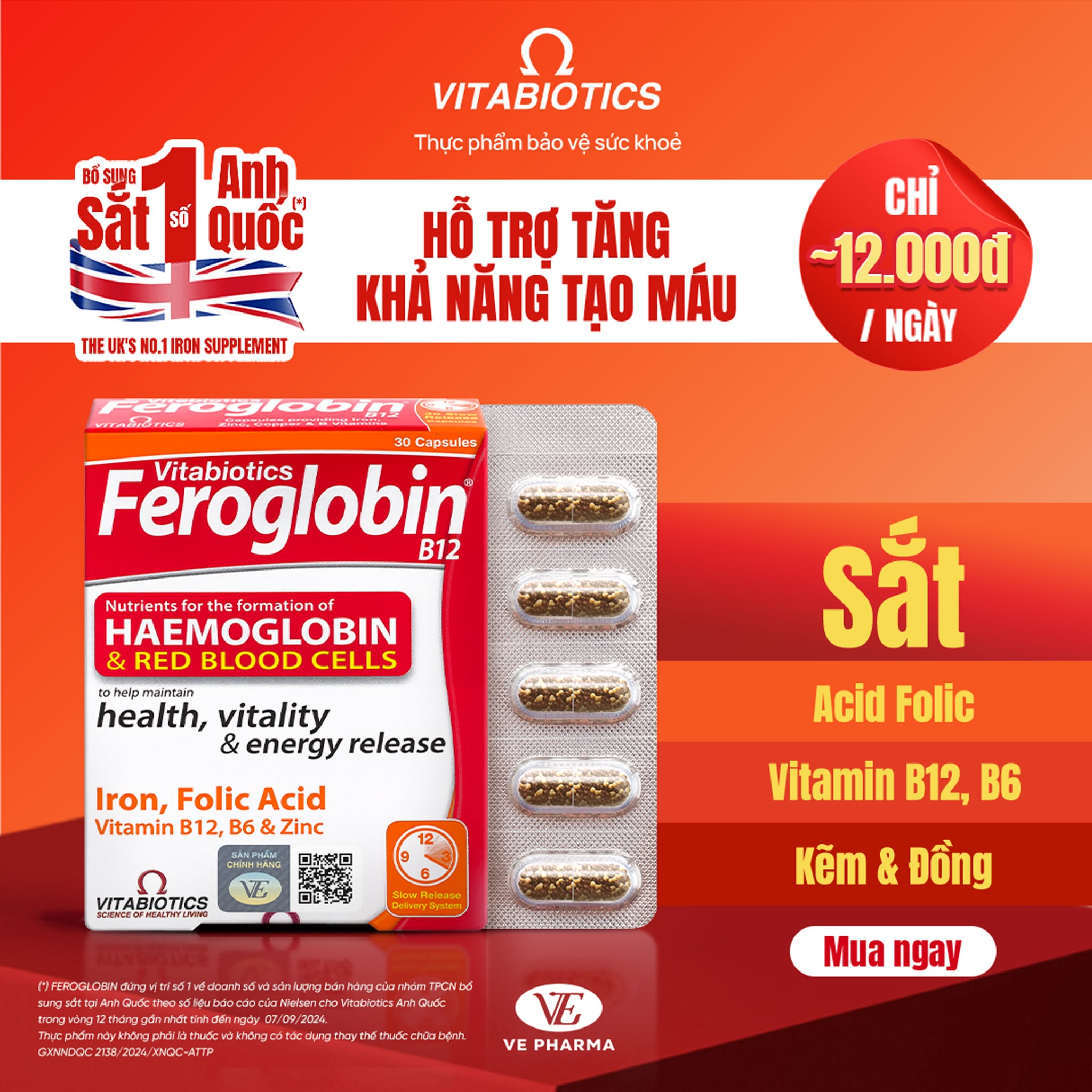 Vitabiotics Vietnam Facebook ad