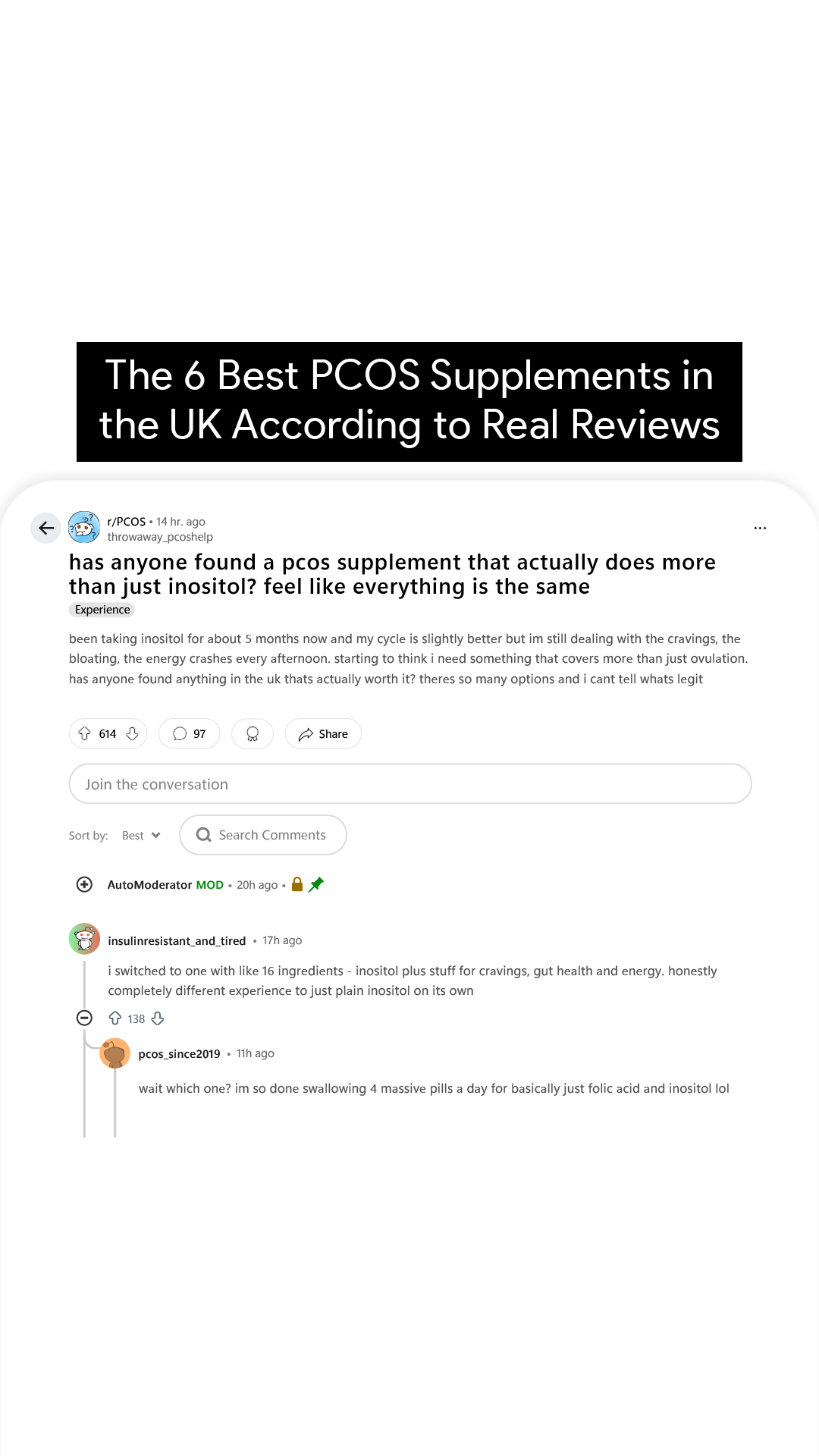 UK Supplement Reviews Facebook ad
