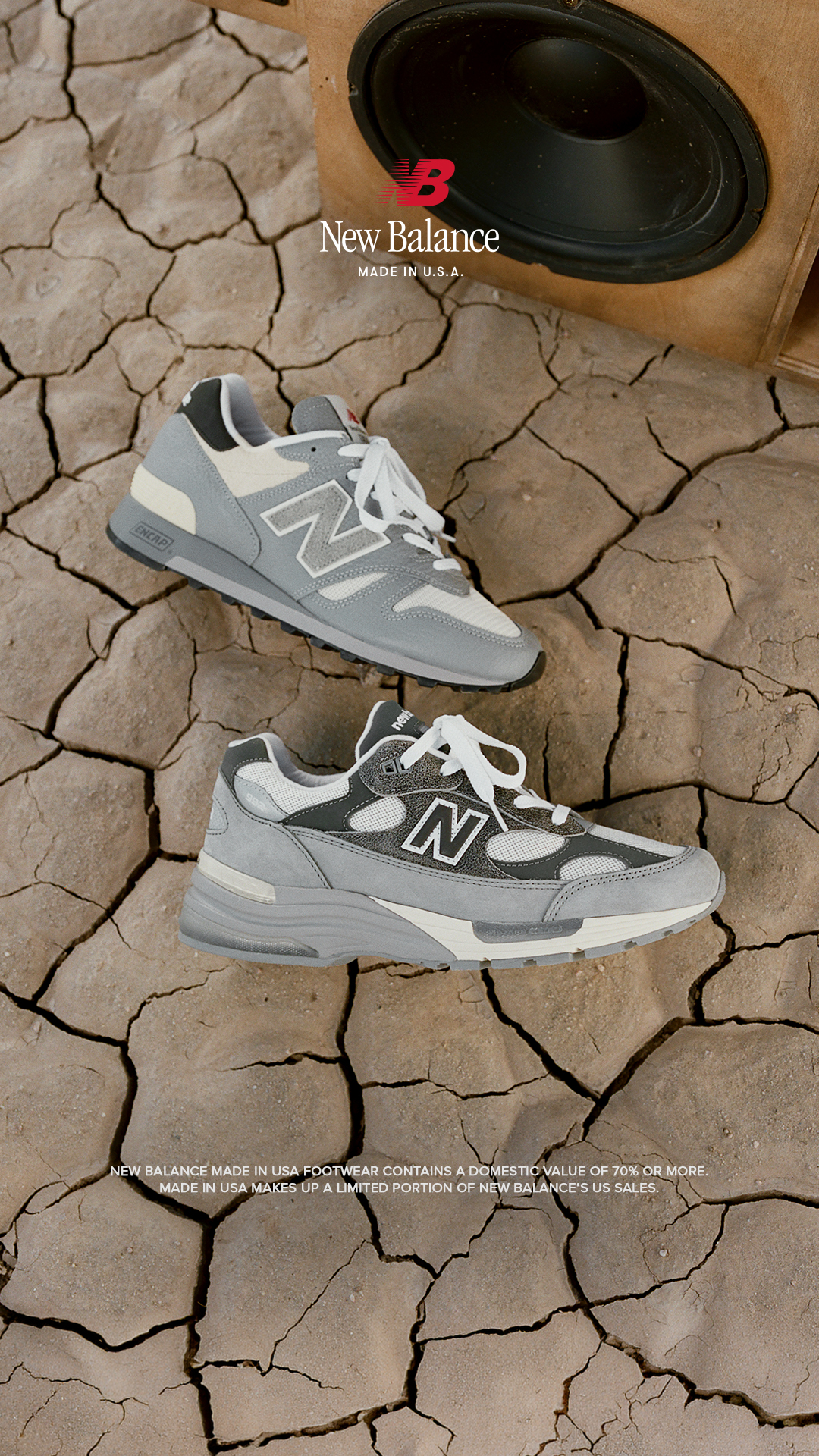 New Balance Facebook ad
