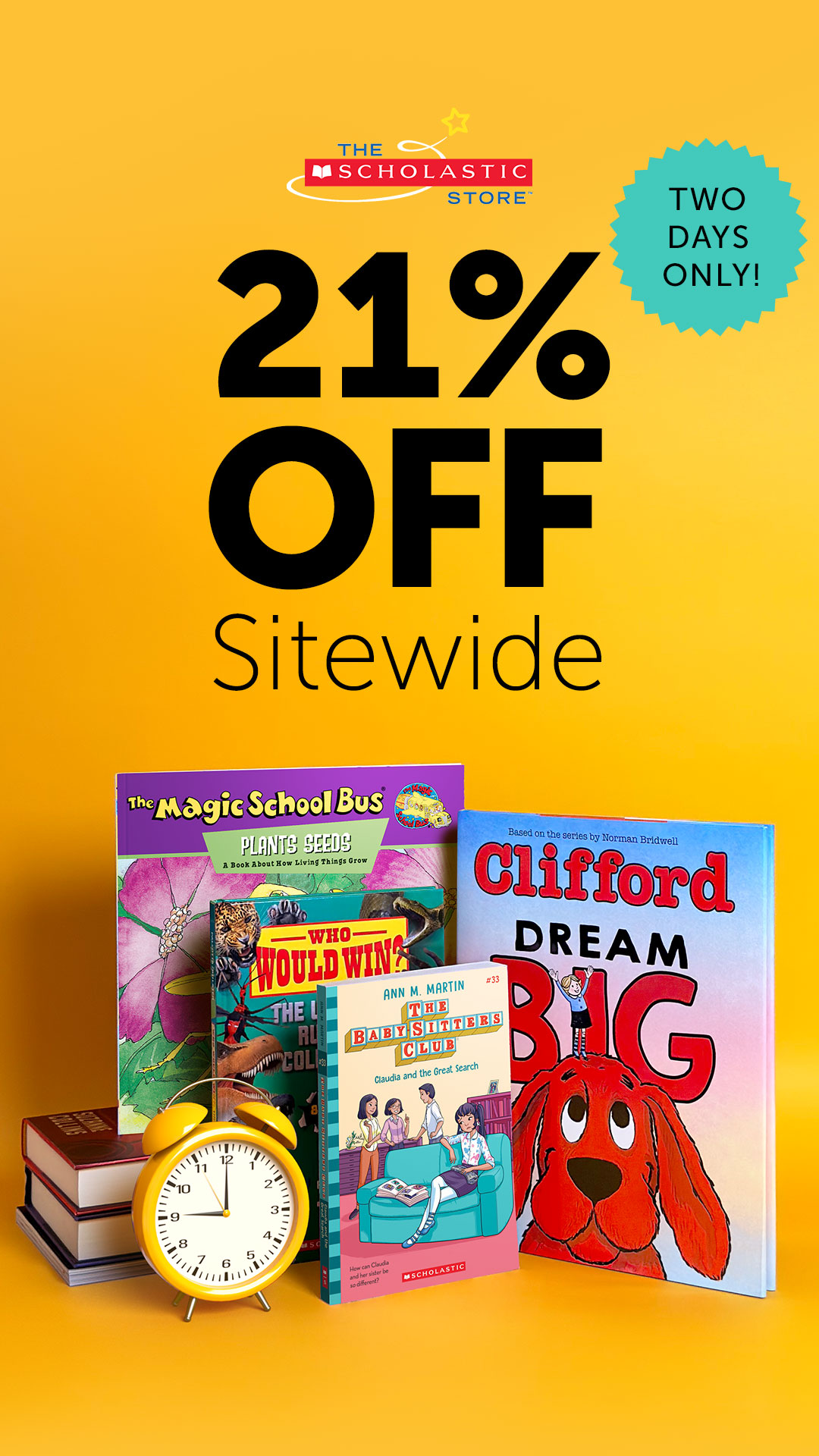 Scholastic Facebook ad