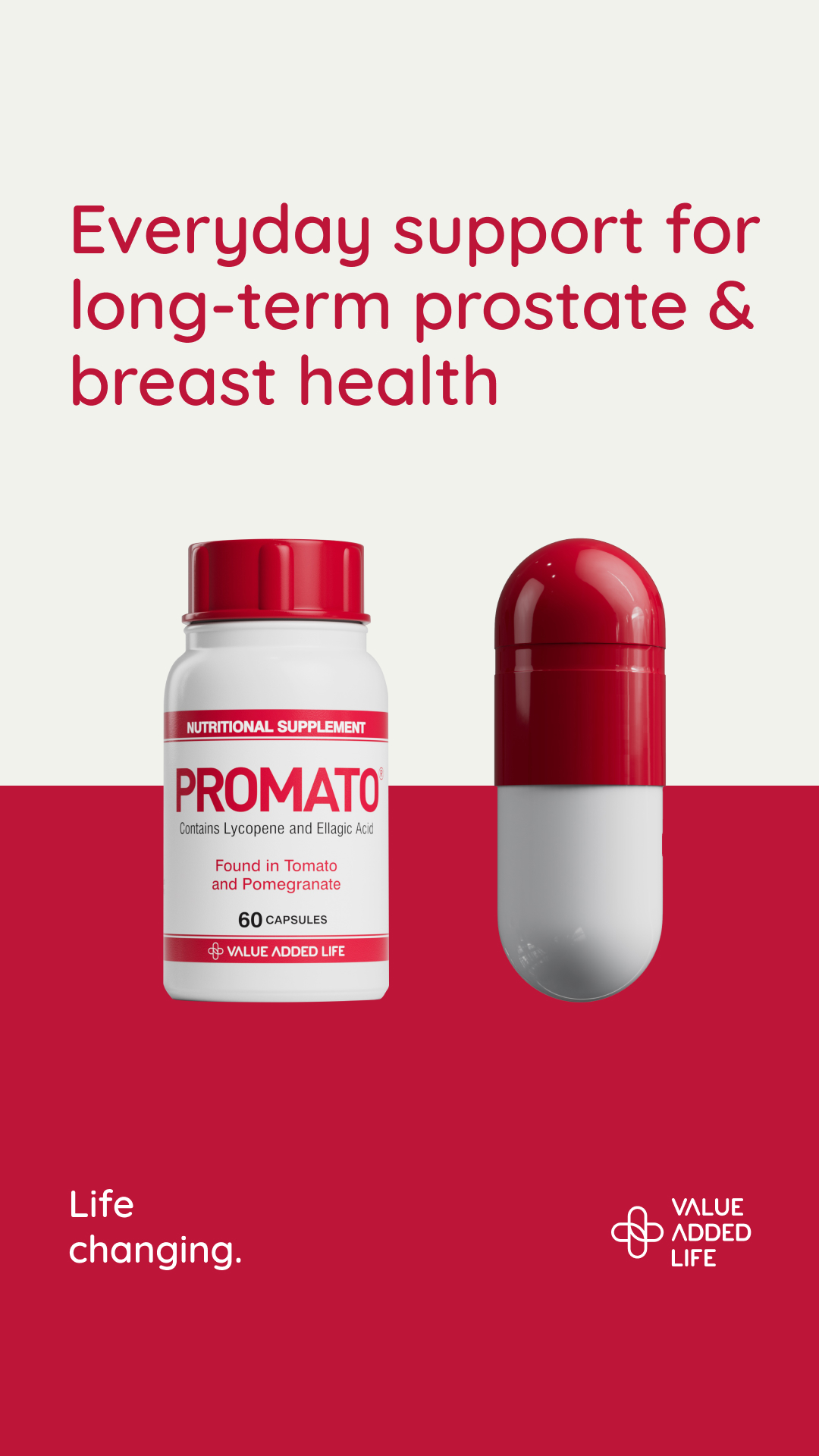 Value Added Life Health Products Facebook ad