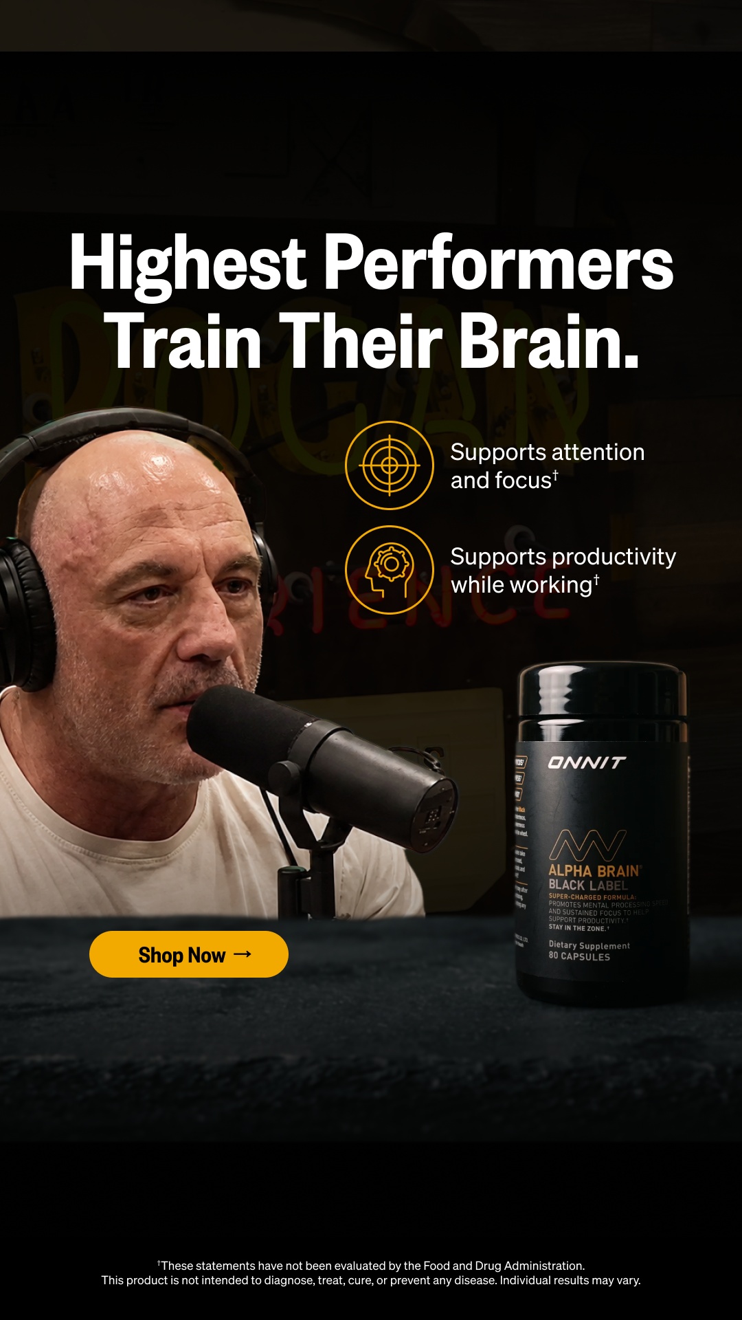 Onnit Facebook ad