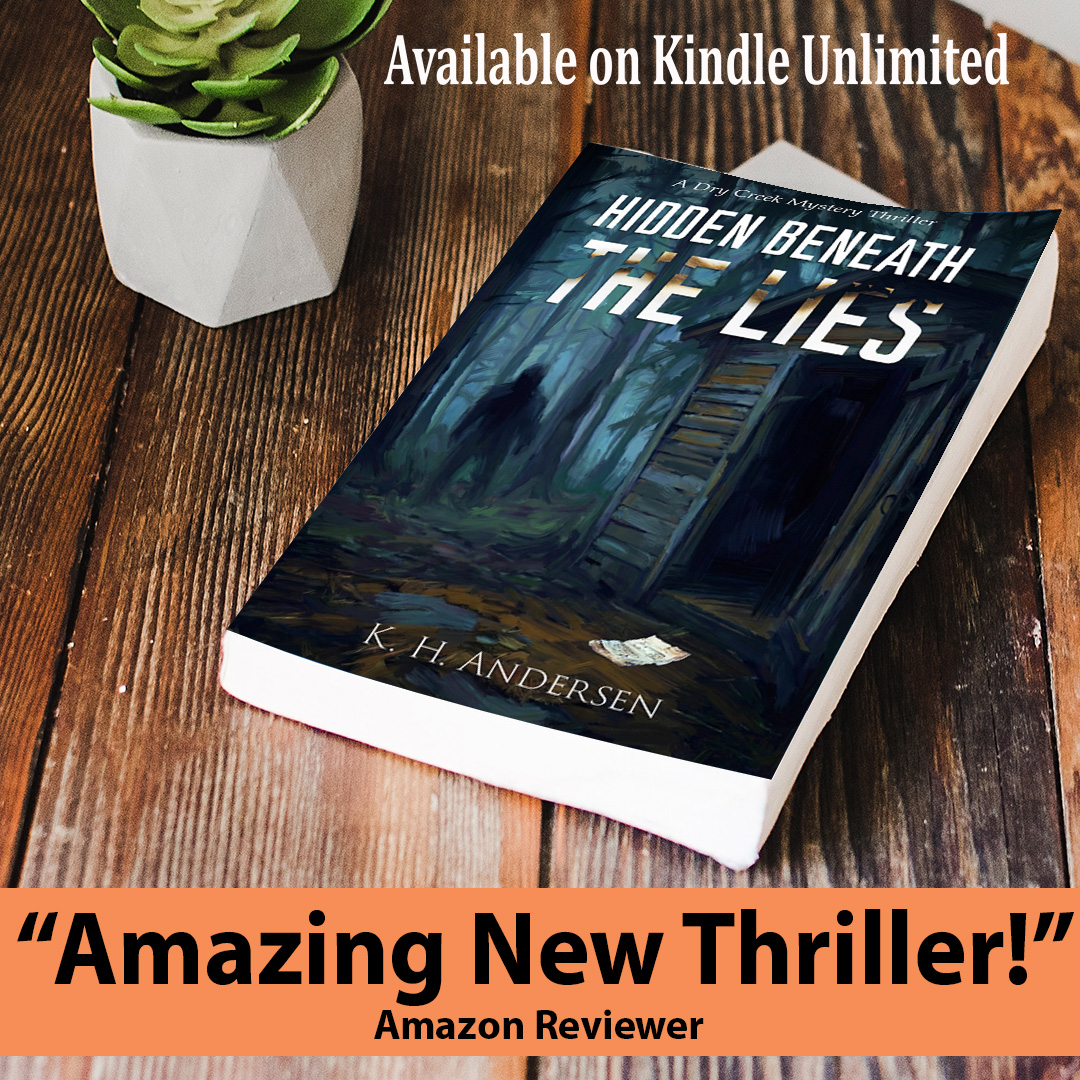 K. H. Andersen Mystery Book Author Facebook ad: A Gripping Small-Town Mystery!