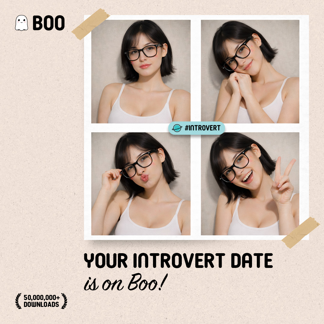 Boo Introverts Facebook ad