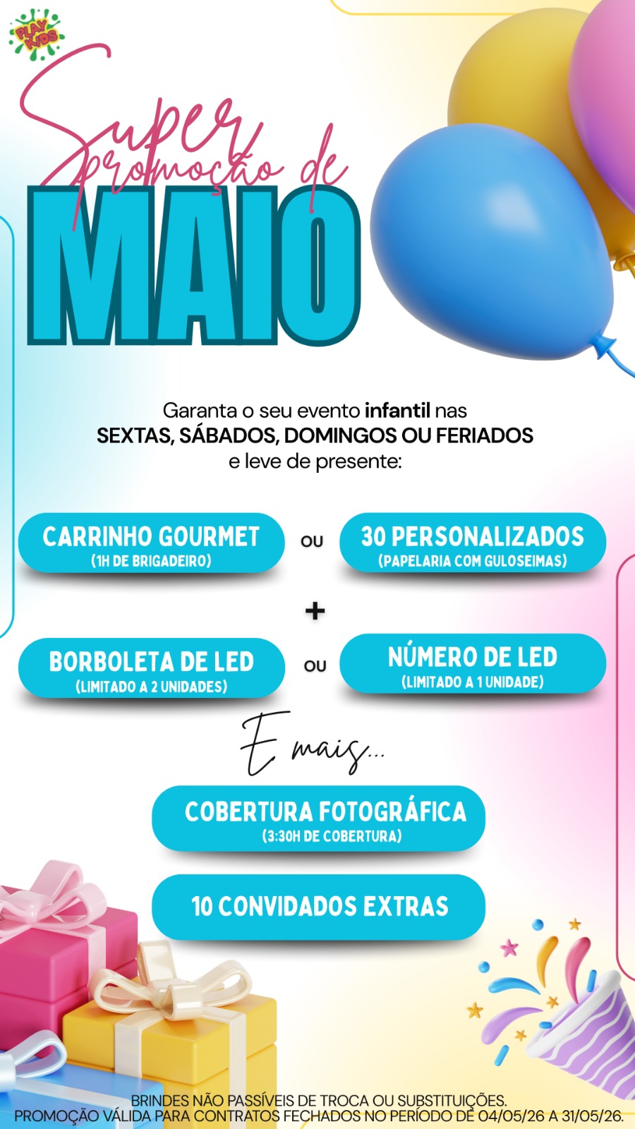Espaço Play Kids Facebook ad