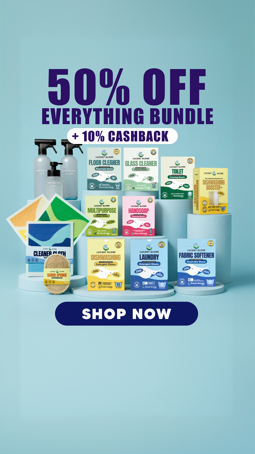 Lucent Globe Facebook ad