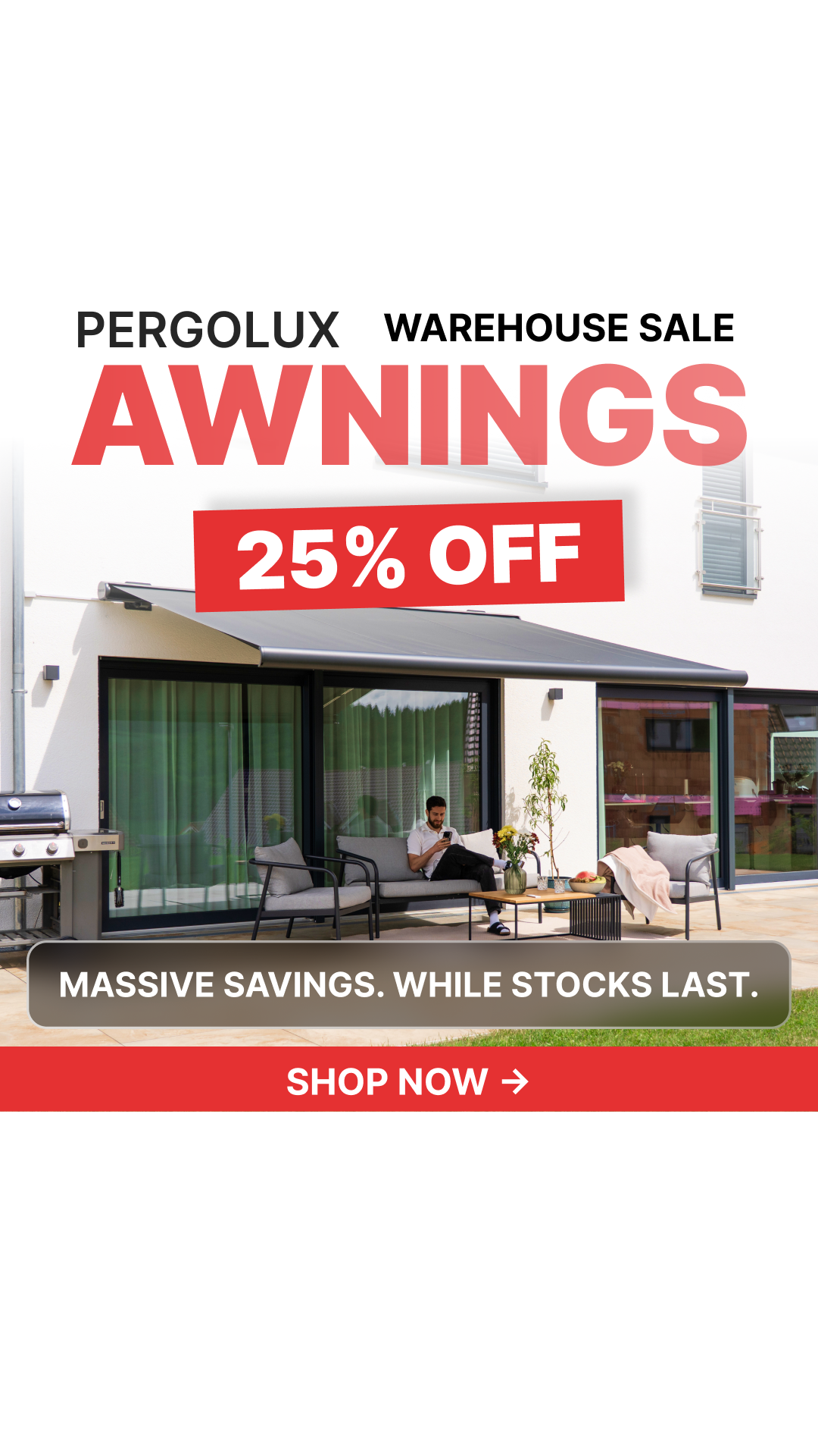 pergolux.au Facebook ad