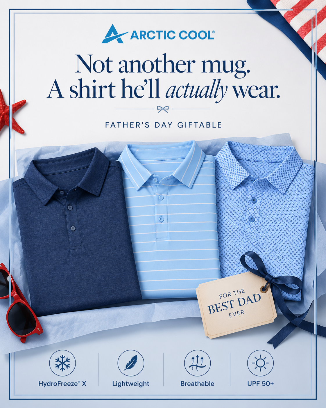 Arctic Cool Facebook ad