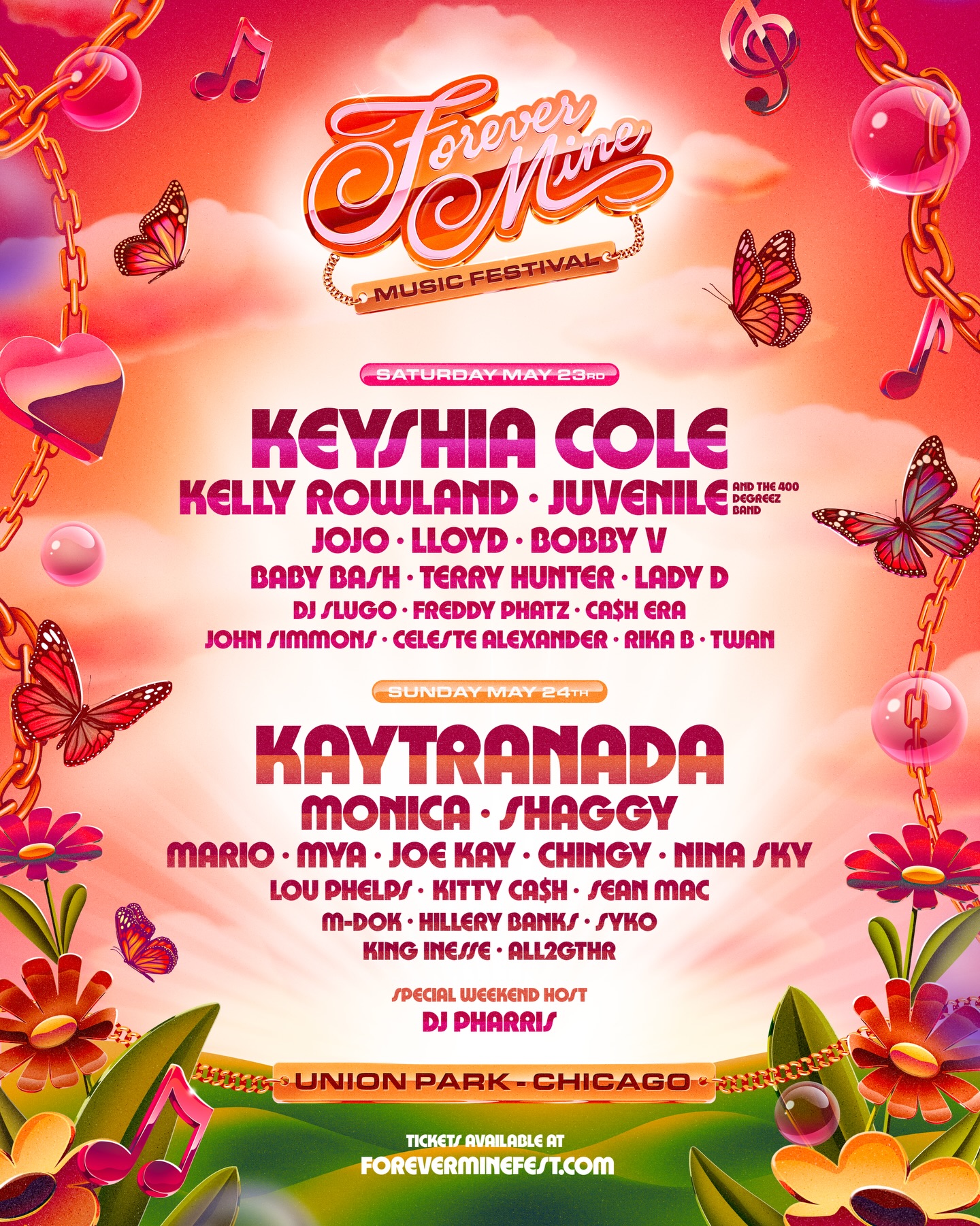 Forever Mine Festival Facebook ad