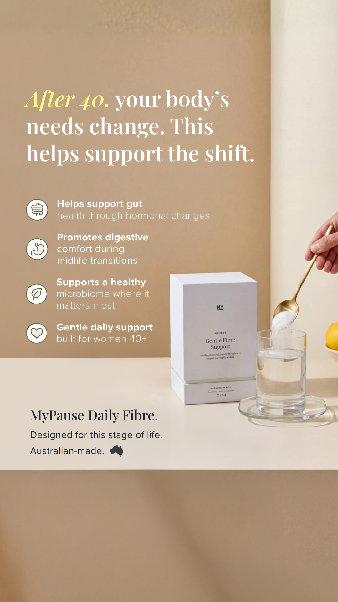 MyPause Health Facebook ad