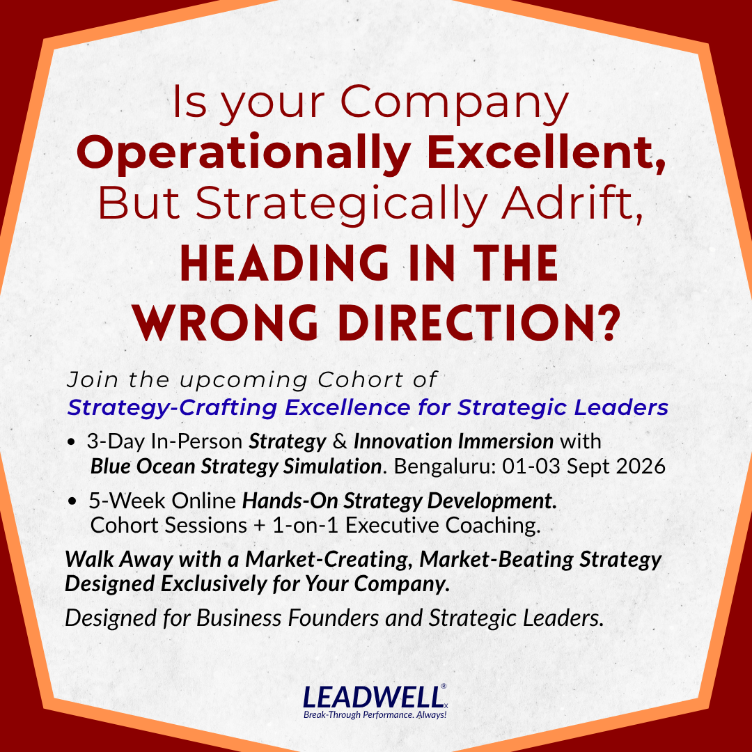 LEADWELLx Facebook ad: Build a High-Growth Company.