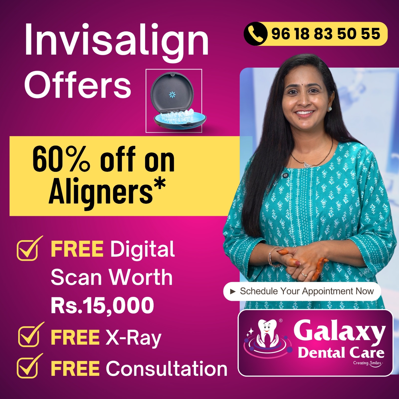 Galaxy Dental Care Facebook ad