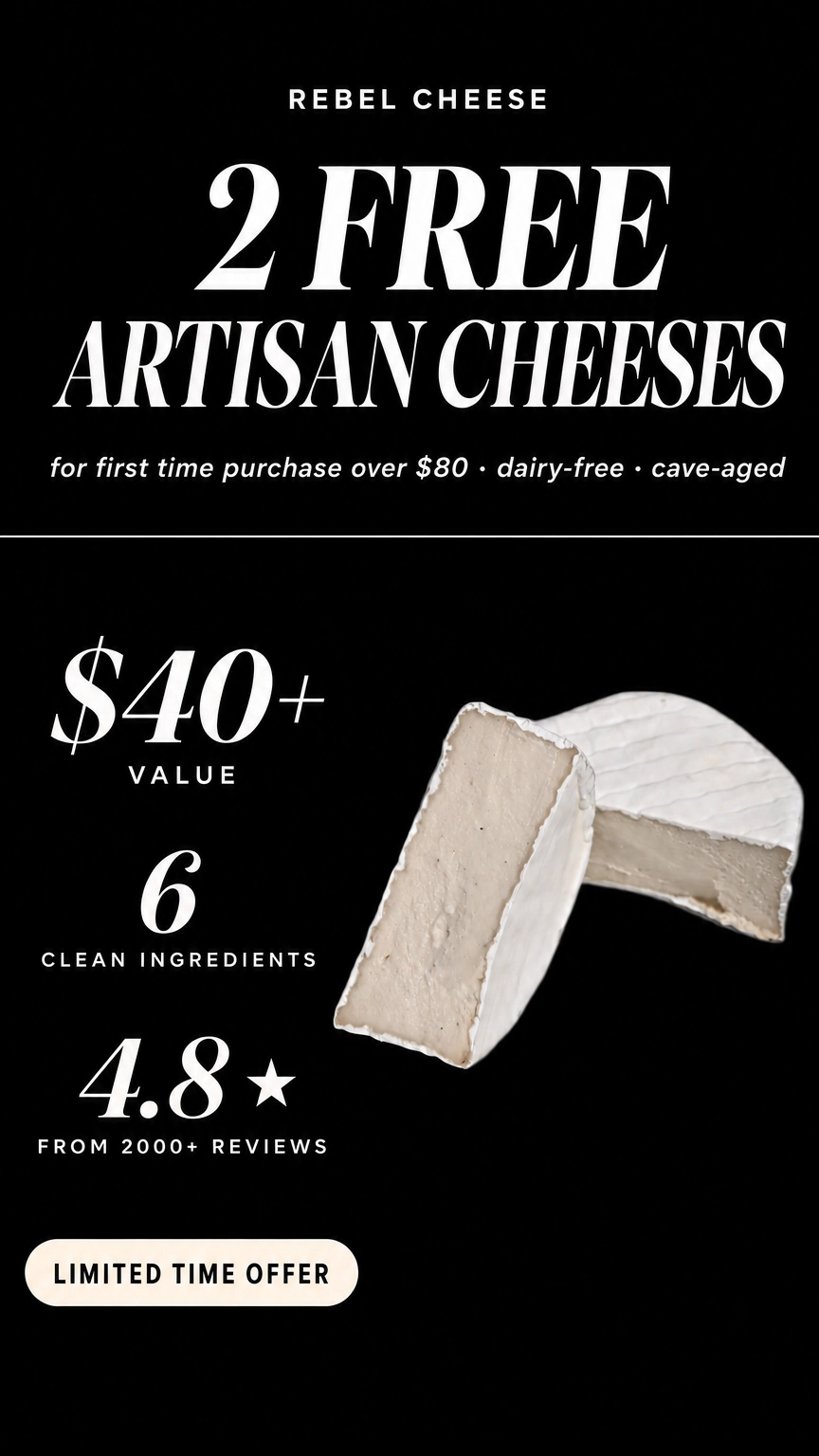 Rebel Cheese Facebook ad