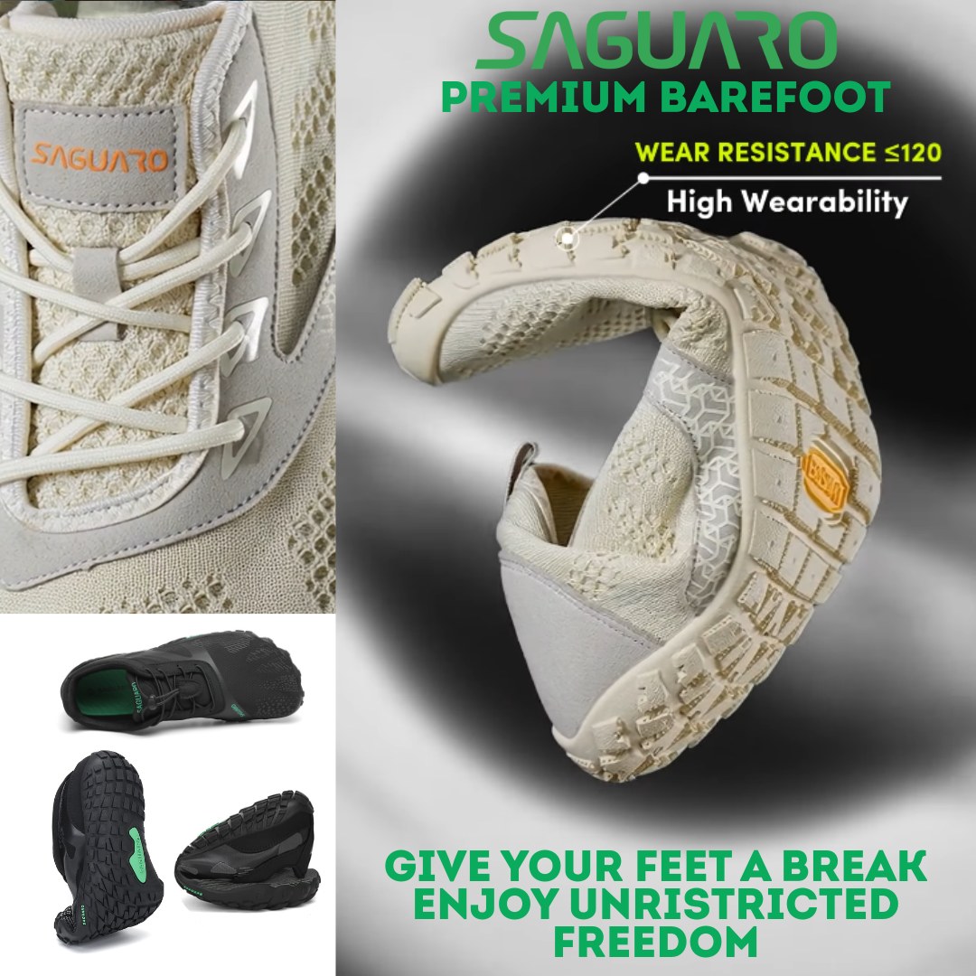 SOL Footwear Facebook ad: Best Saguaro Barefoot Shoes South Africa - Gym Shoes Online