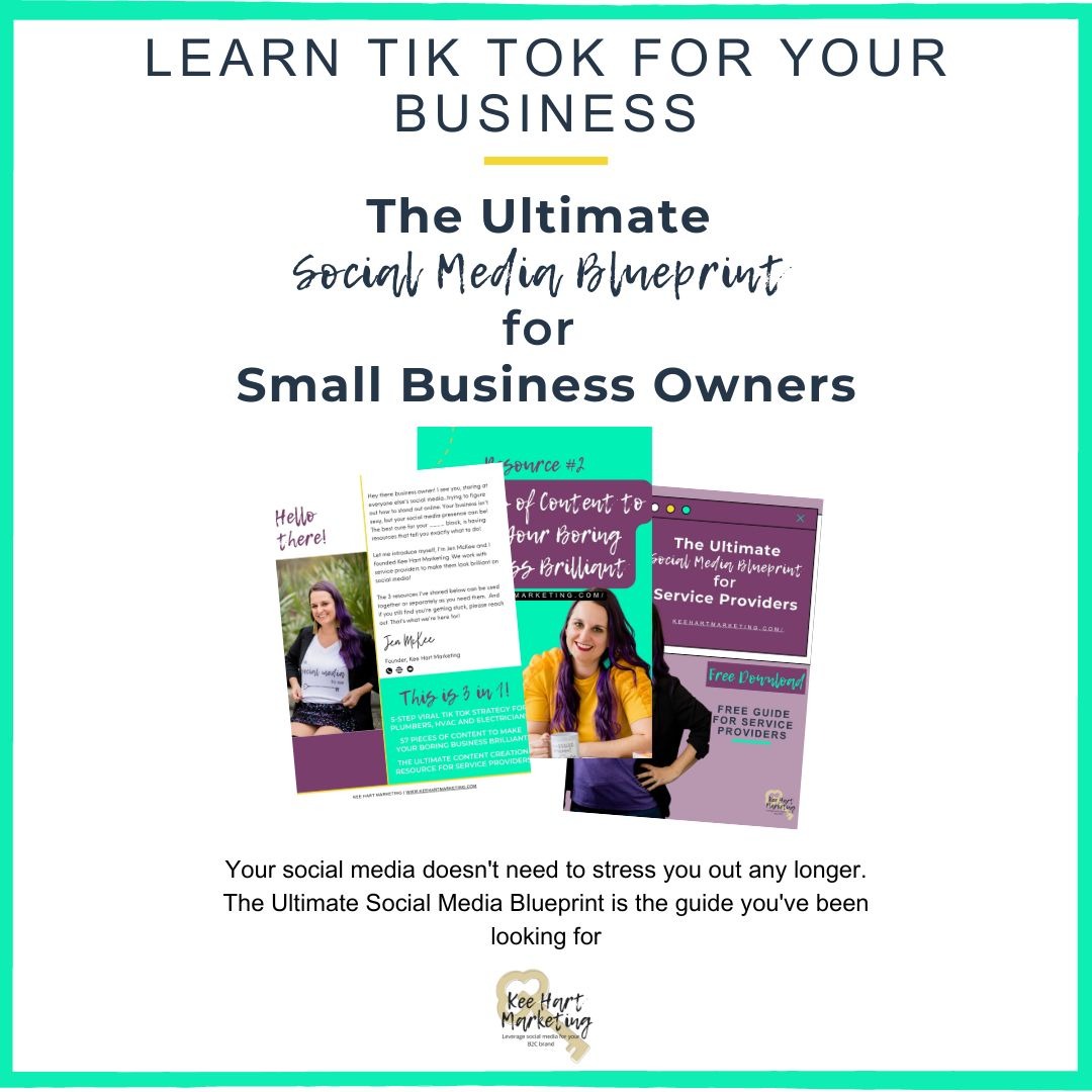 Kee Hart Marketing & Events Facebook ad: Harness the power of Tik Tok for your business