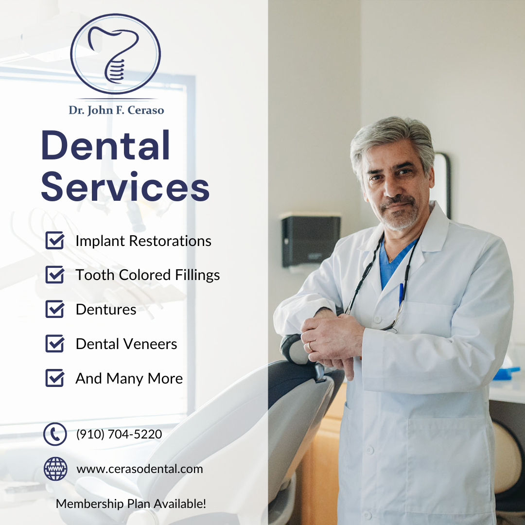 Dr. John Ceraso Facebook ad: Southern Pines Dentist