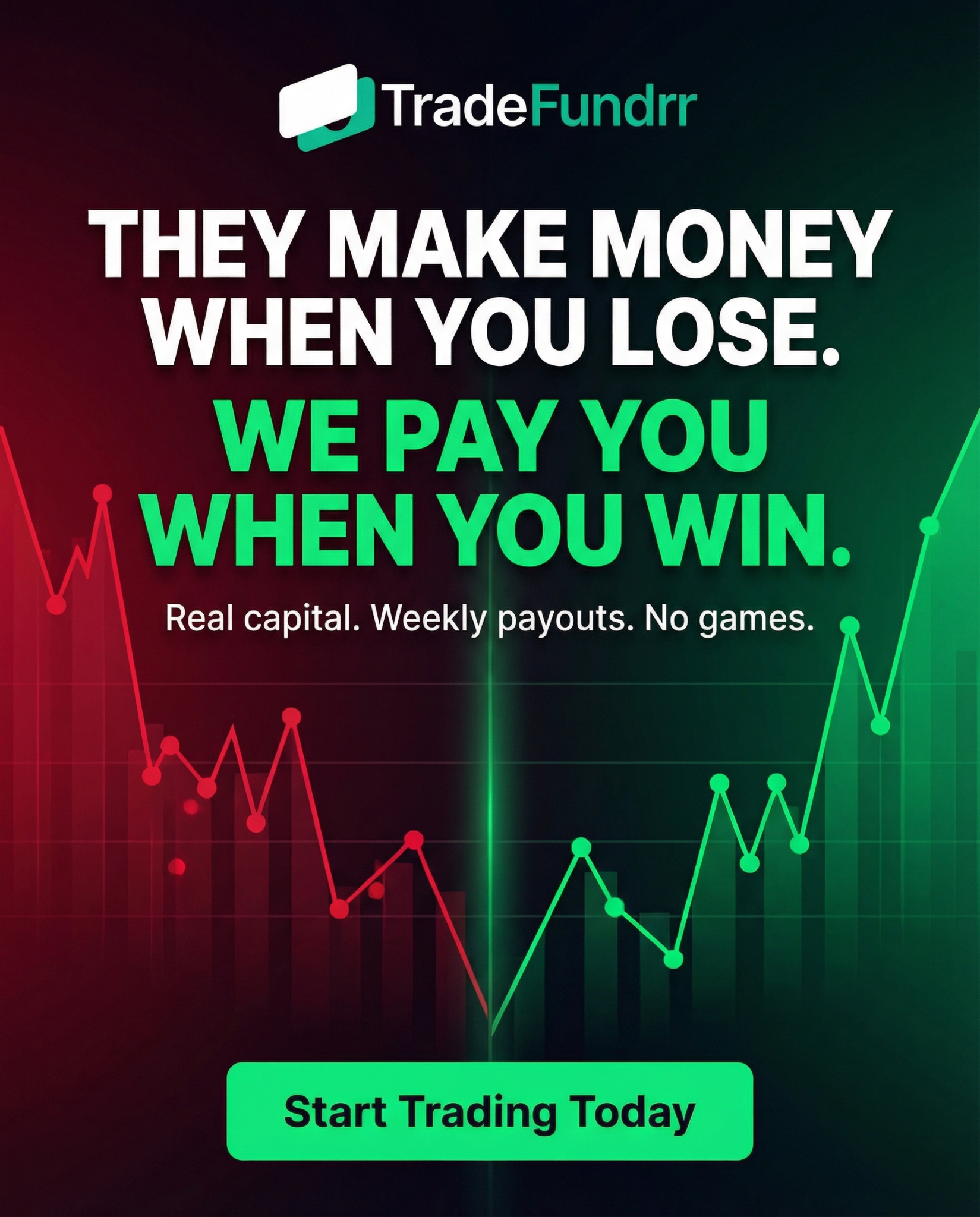 Tradefundrr Facebook ad